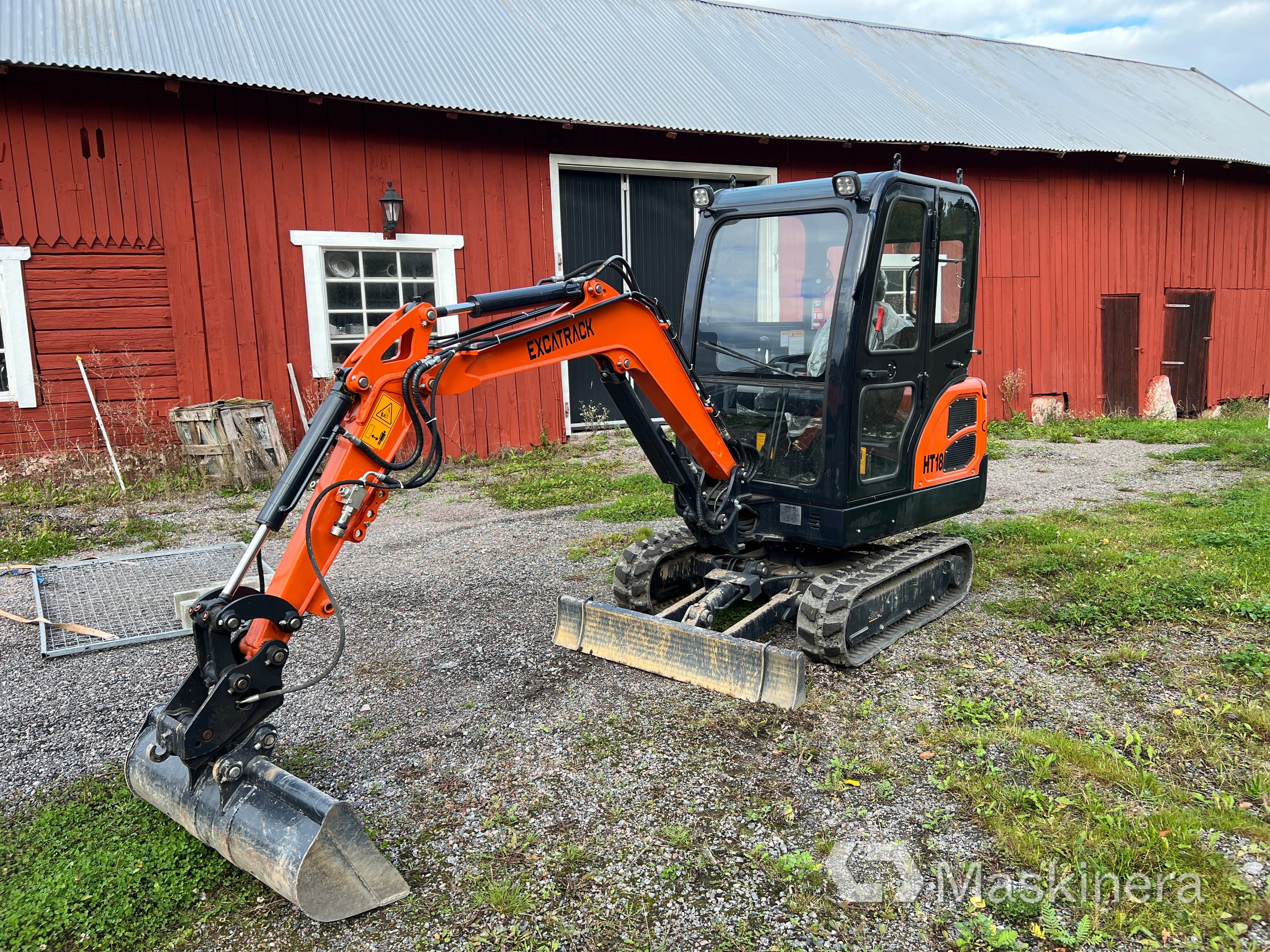 Minigrävare Excatrack HT18