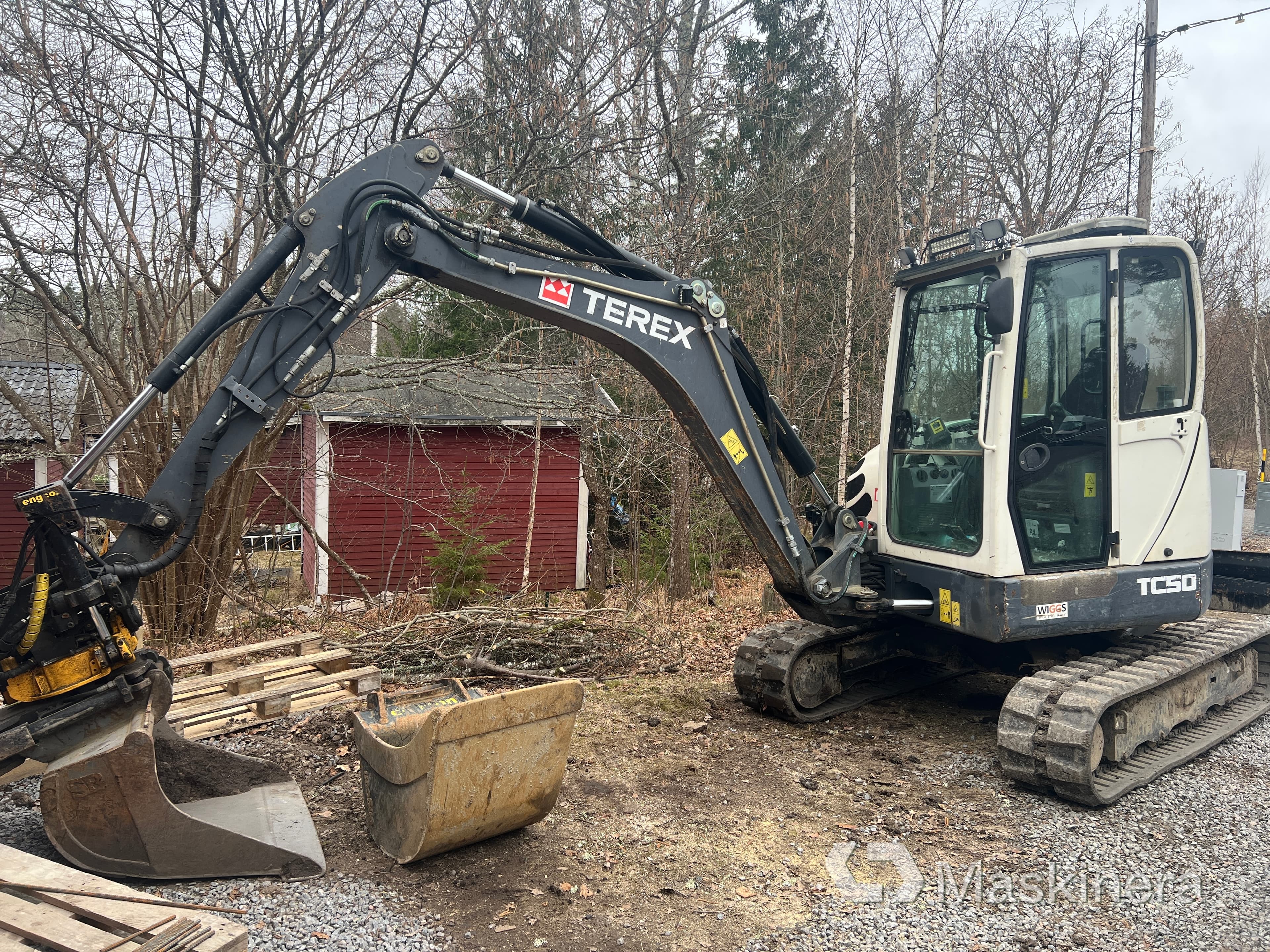 Grävmaskin Terex TC50