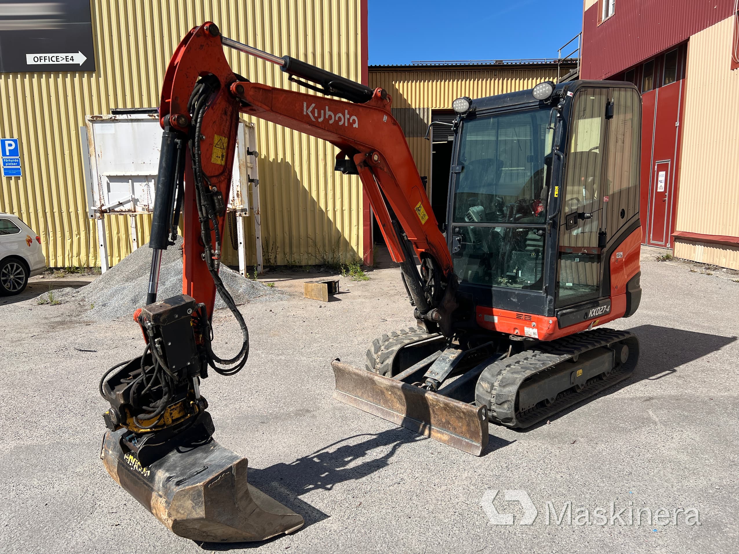 Grävmaskin Kubota KX027-4
