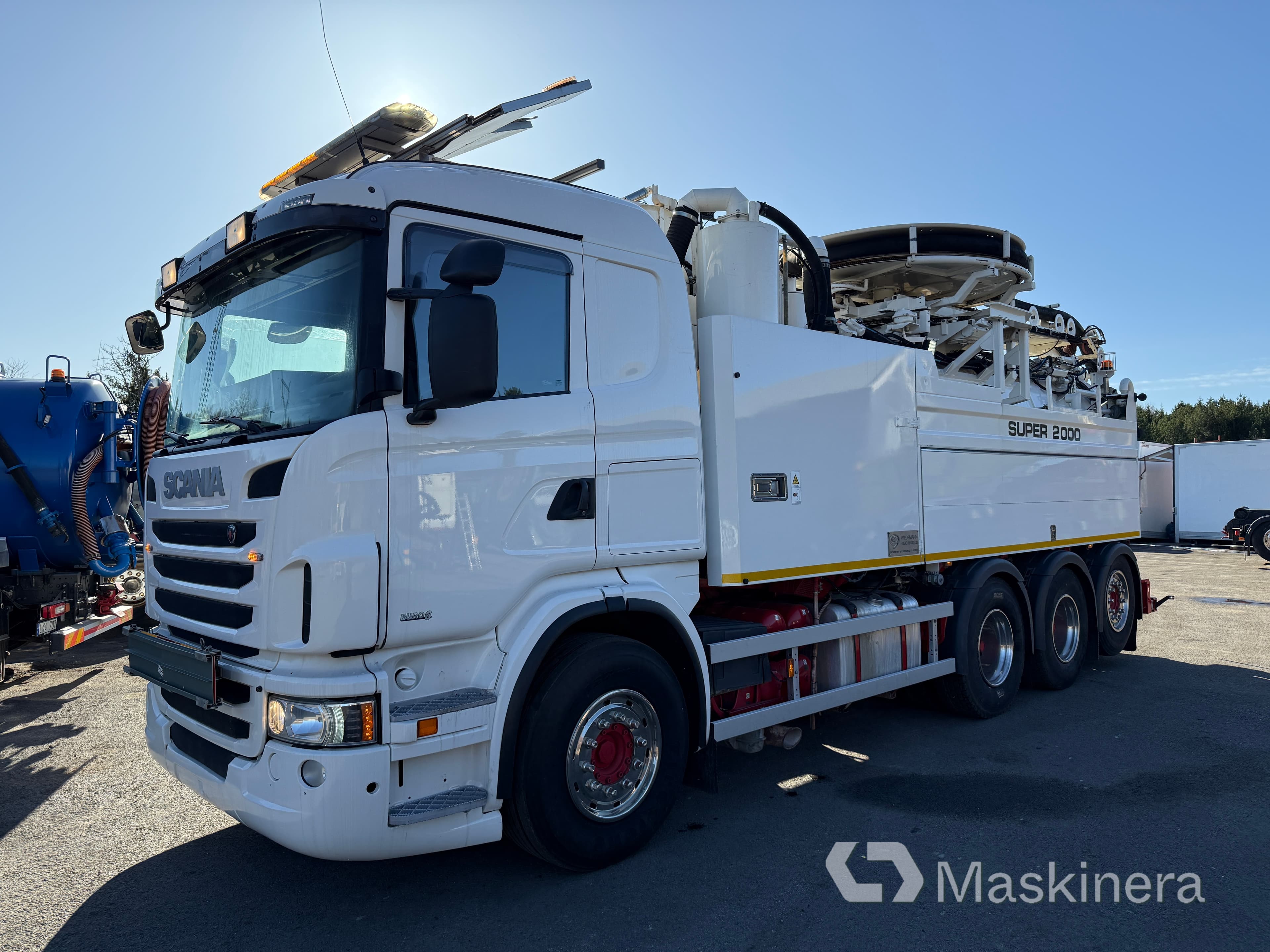 Lastbil Spolkombi / Recycler Scania G480