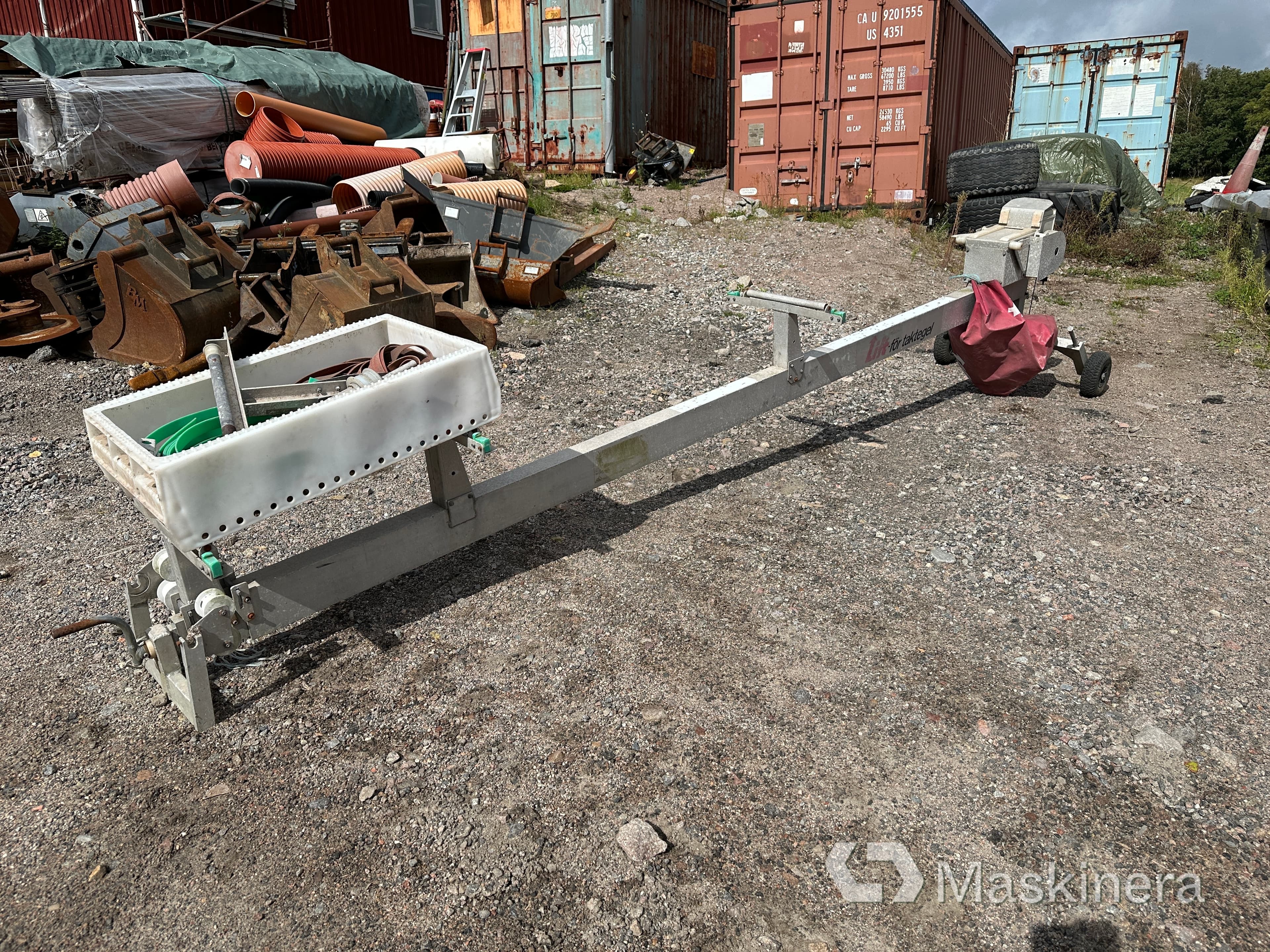 Taktegeltransportör