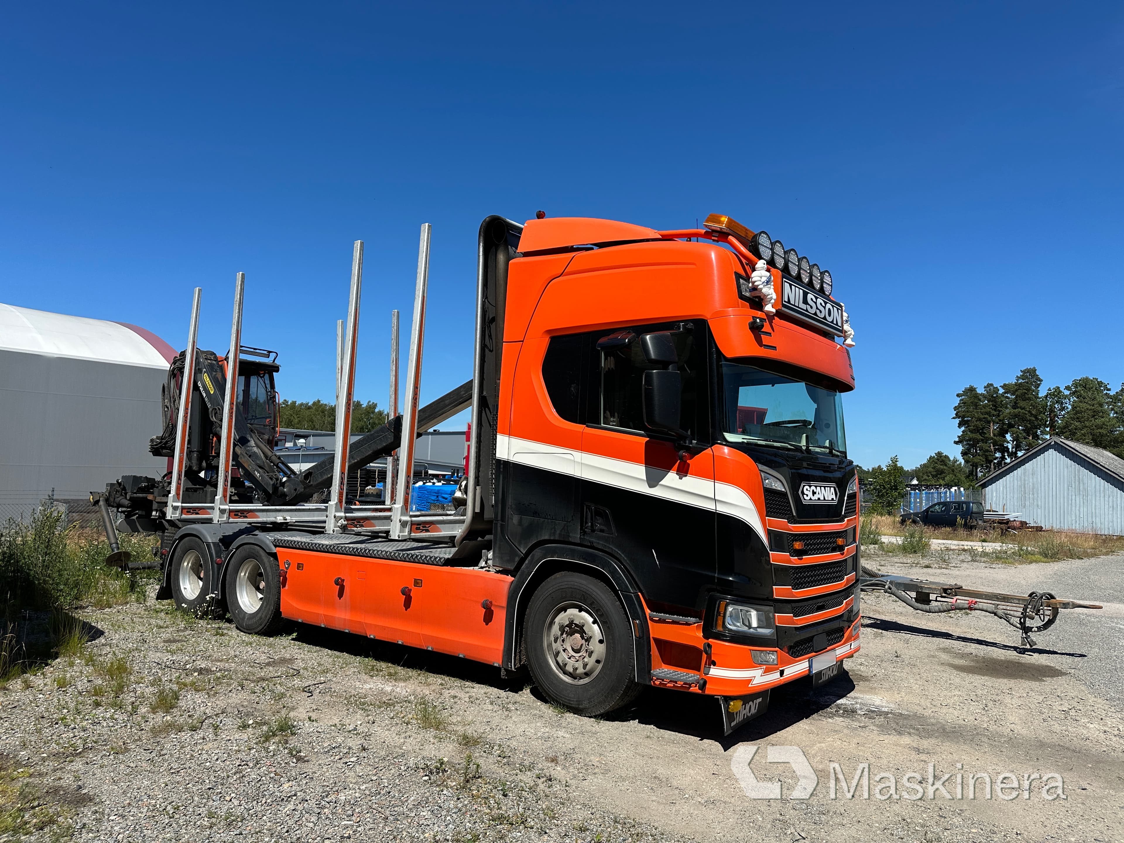 Timmerbil Scania R650B 6X4 NB