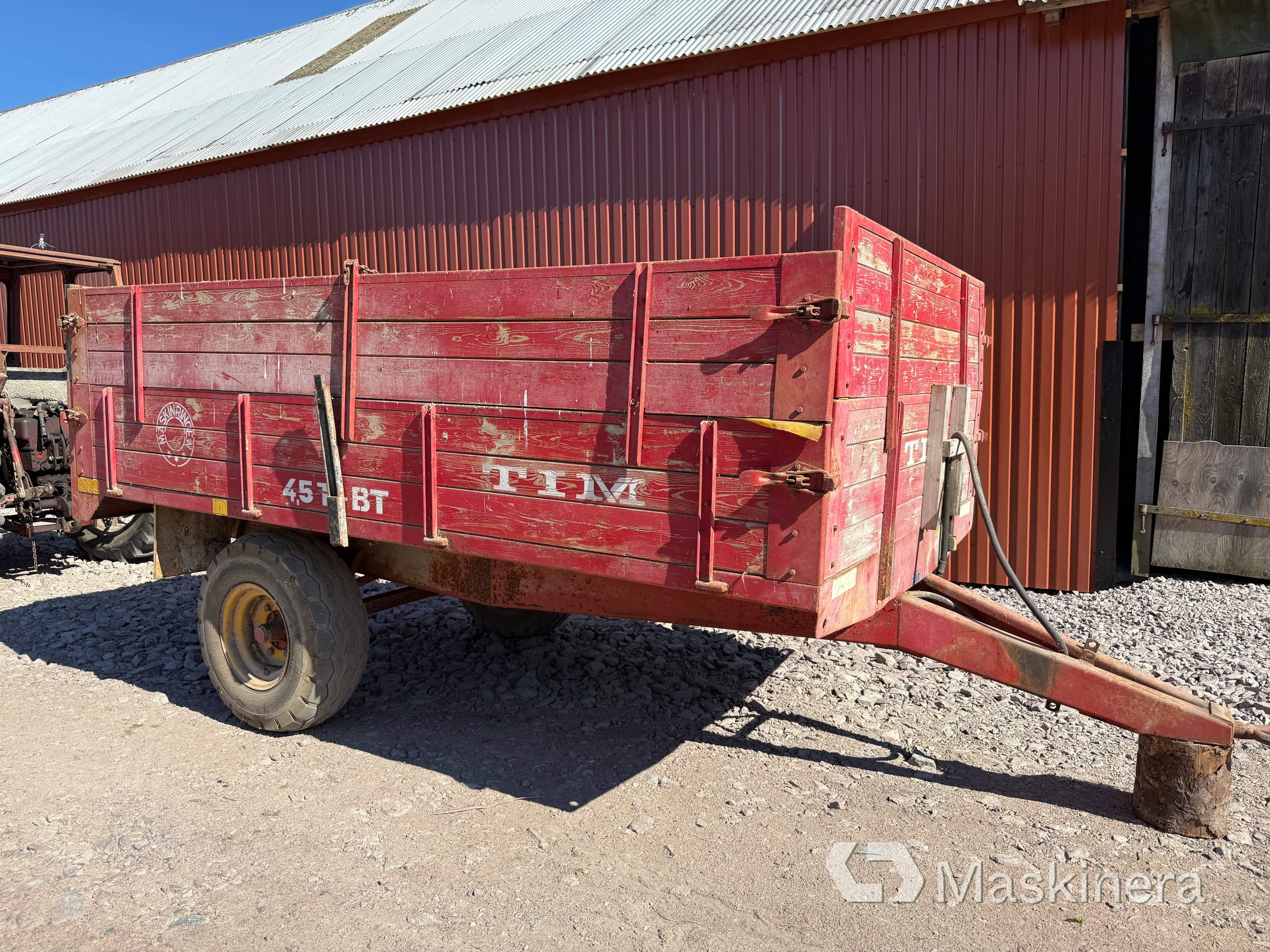 Spannmålsvagn TIM 4,5 BT