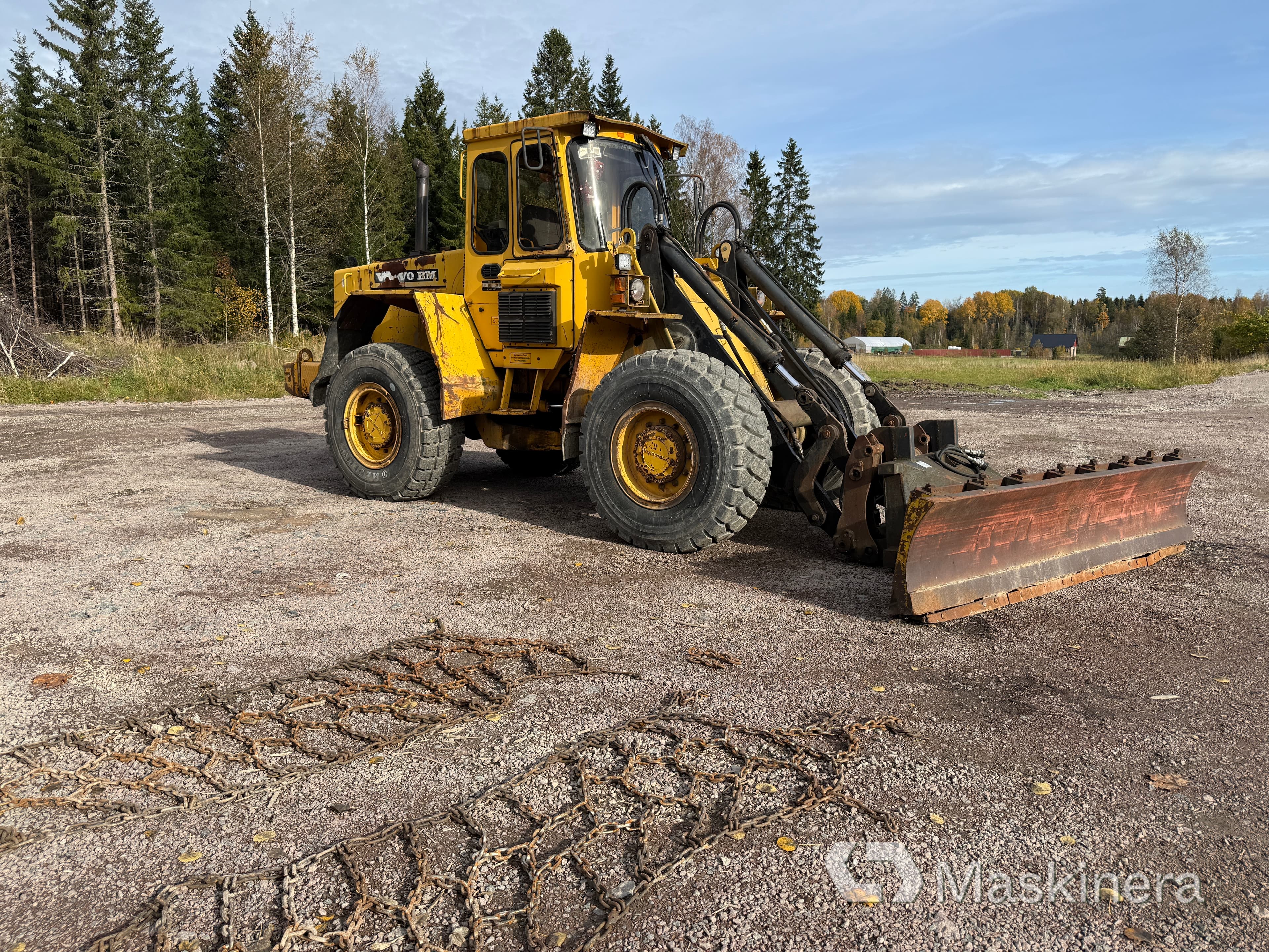 Hjullastare Volvo L70 med snöredskap