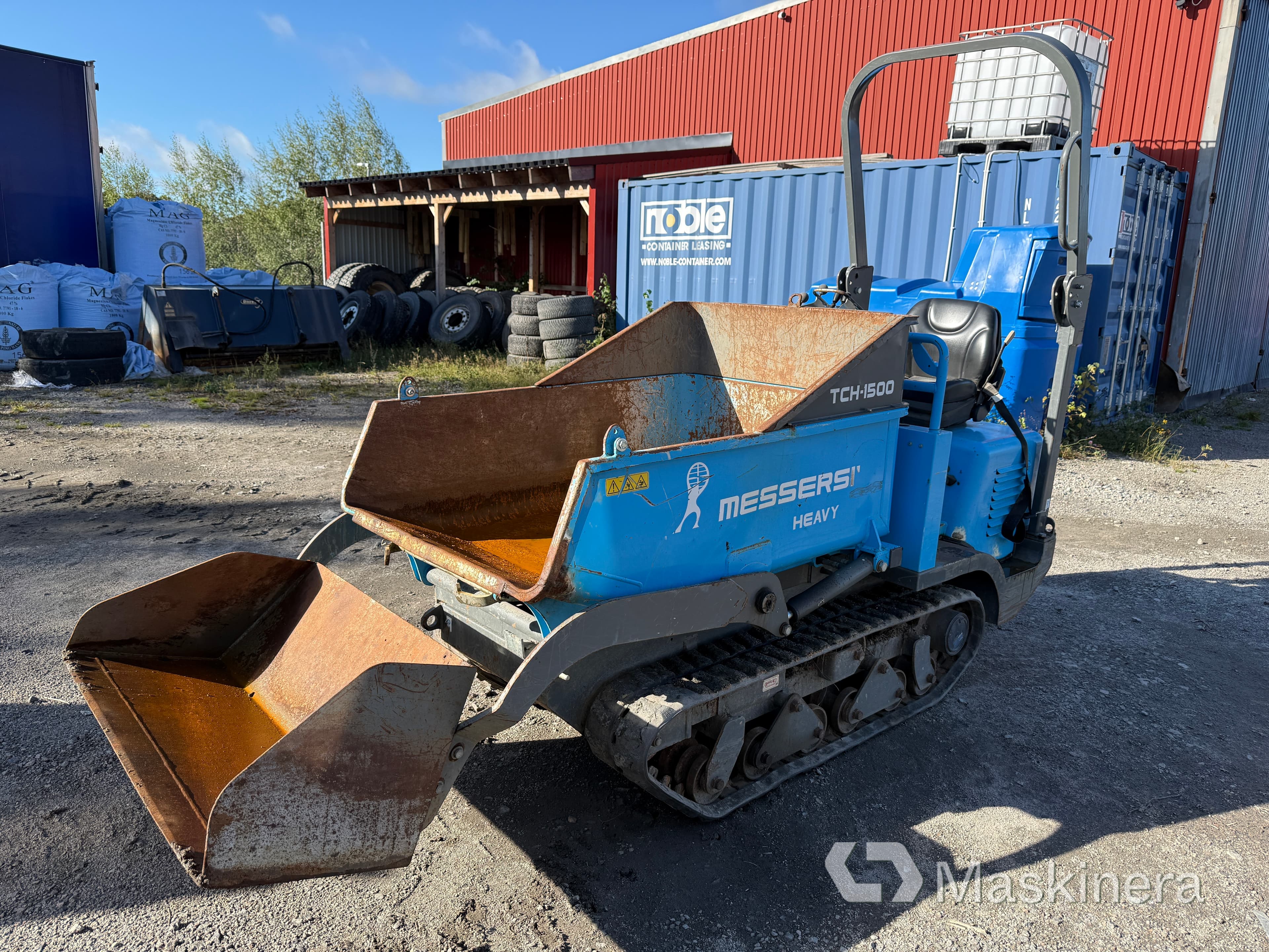 Självlastande Dumper Messersi TCH-1500/BT