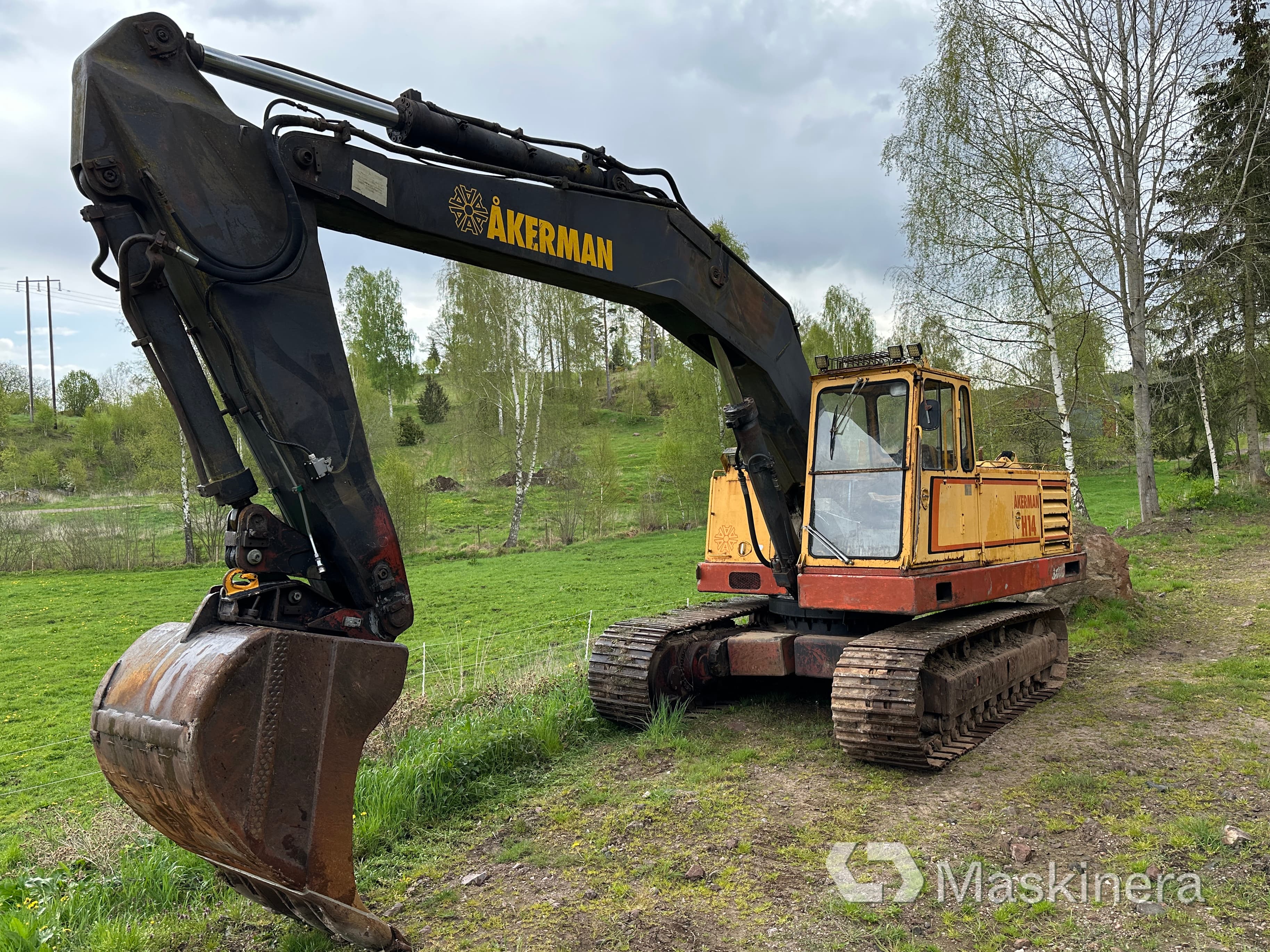 Grävmaskin Åkerman H14