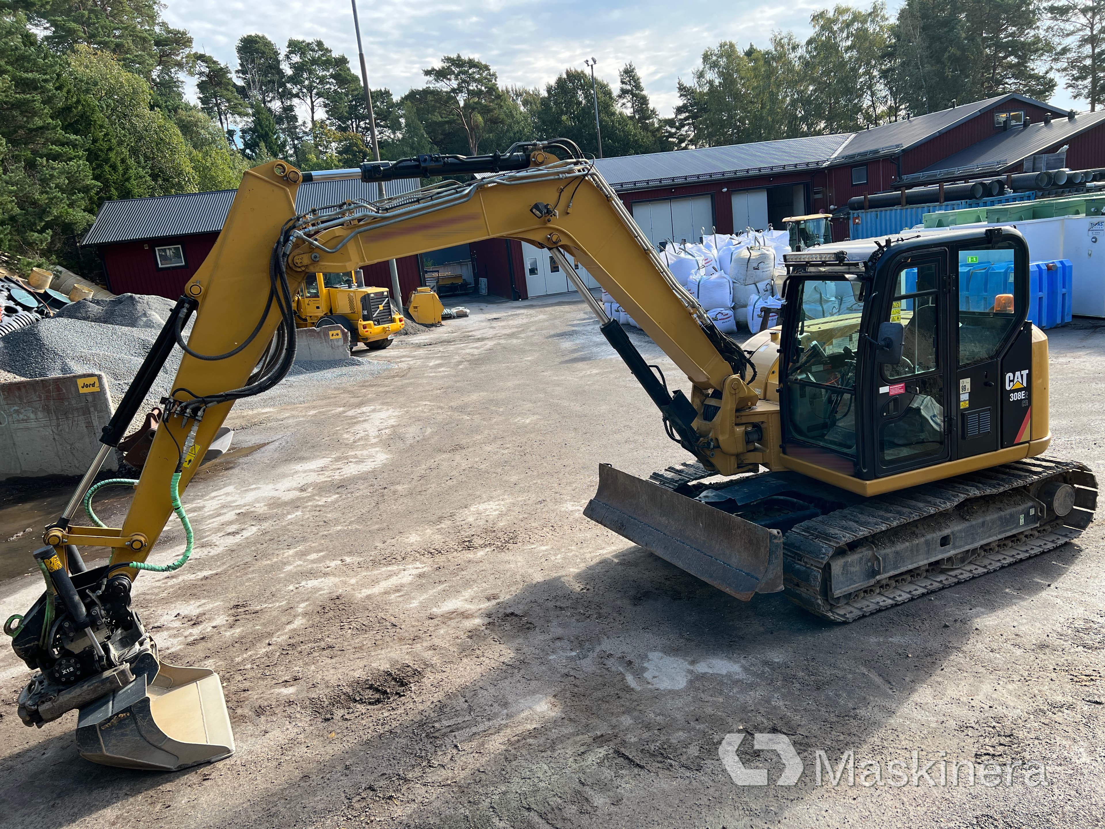 Grävmaskin CAT 308 E2CR