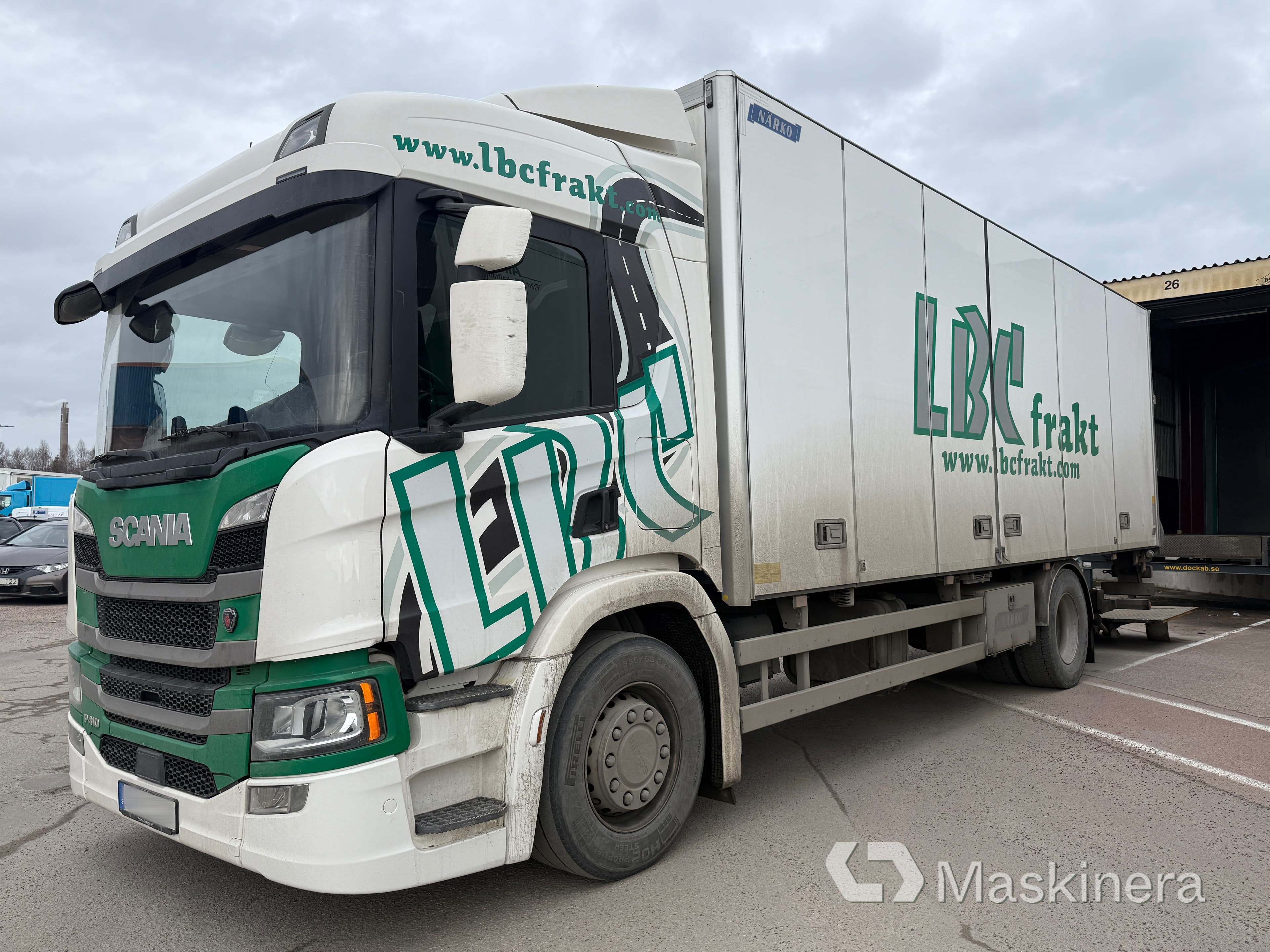 Distributionsbil Scania P410 4X2