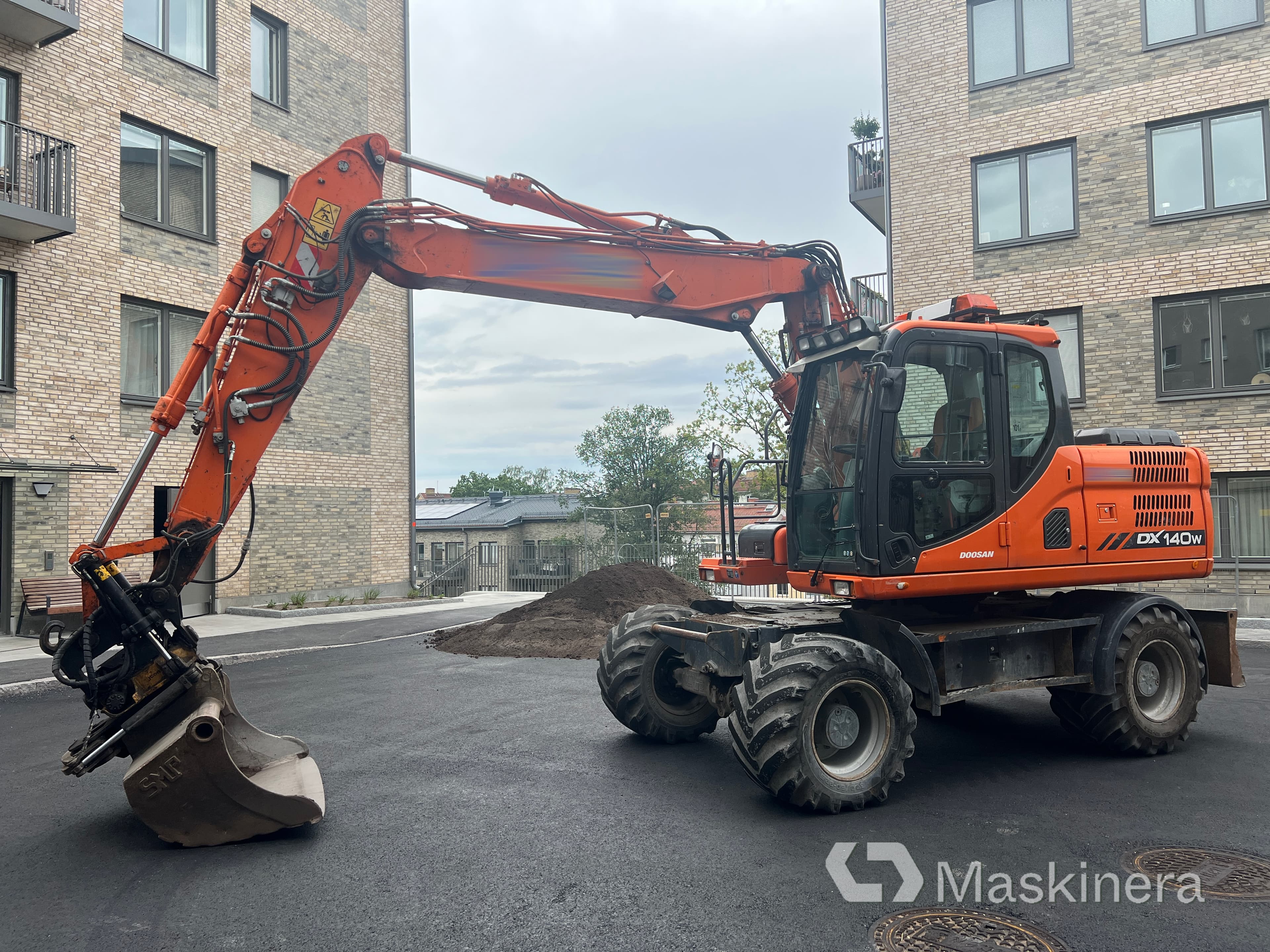 Hjugrävare Doosan DX140-3