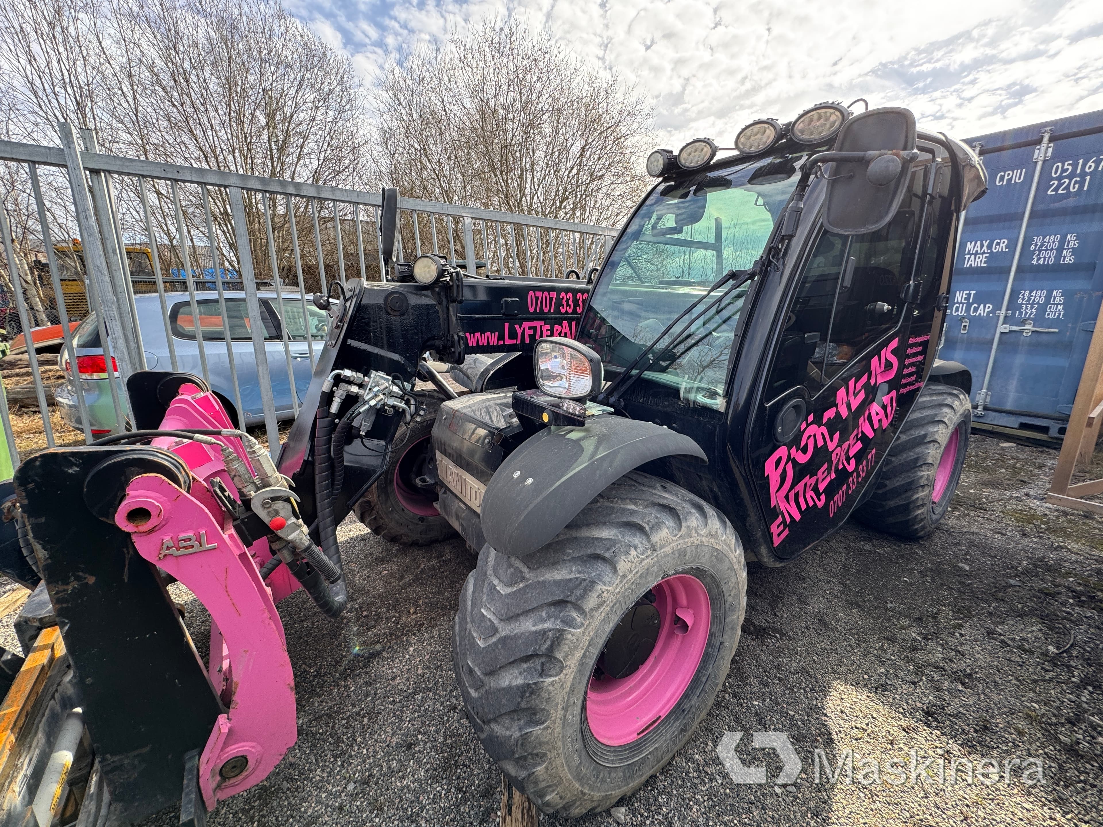 Teleskoplastare Manitou MLT 625-H 75K
