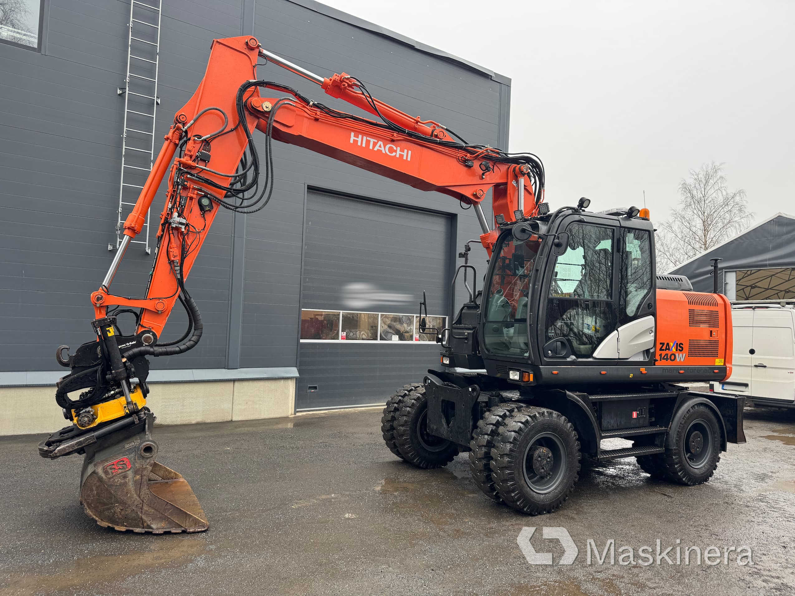 Hjulgrävare Hitachi ZX140W