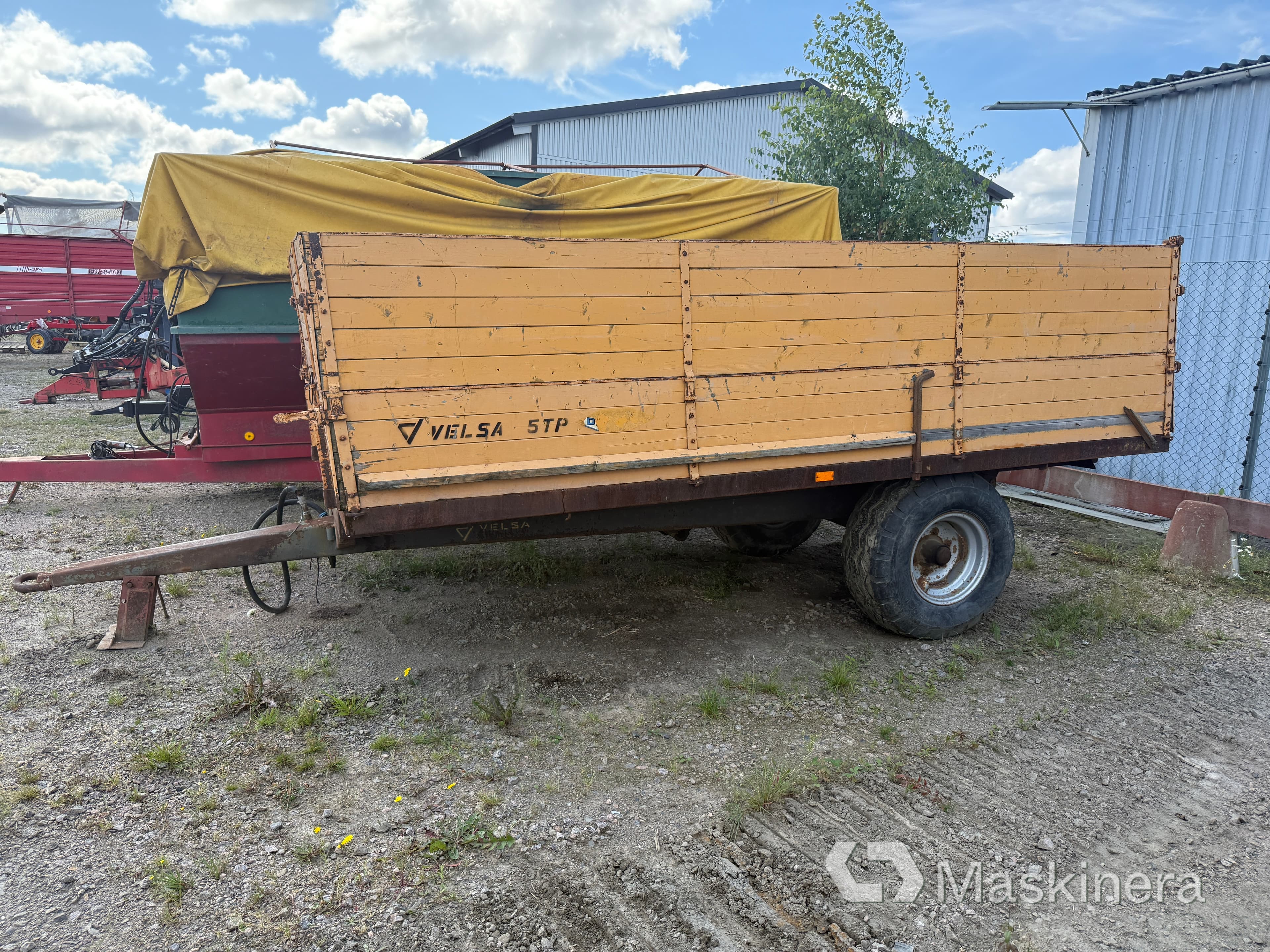 Spannmålsvagn Velsa 5 TP R