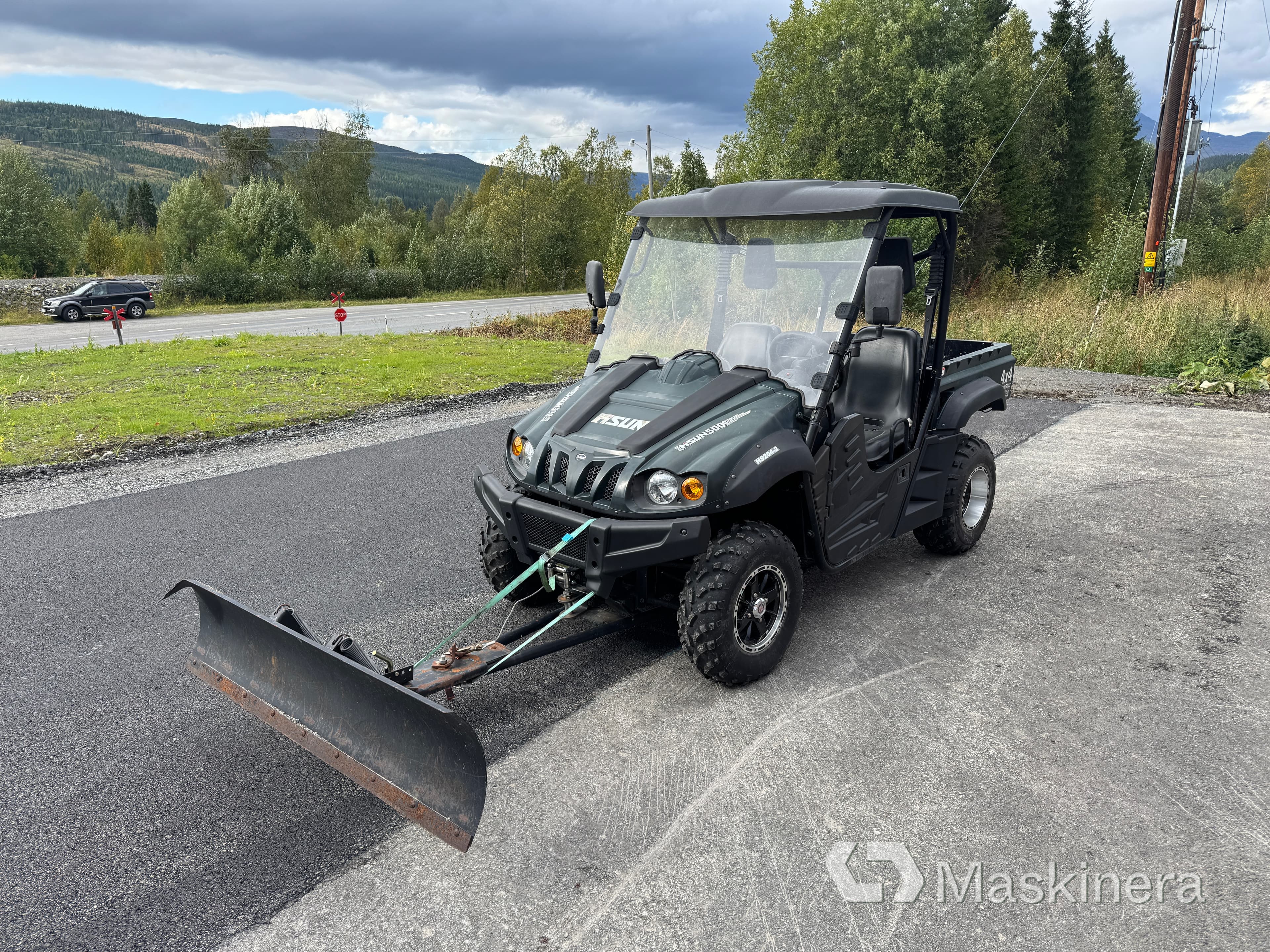 UTV Hisun 500 4x4 Reperationsobjekt
