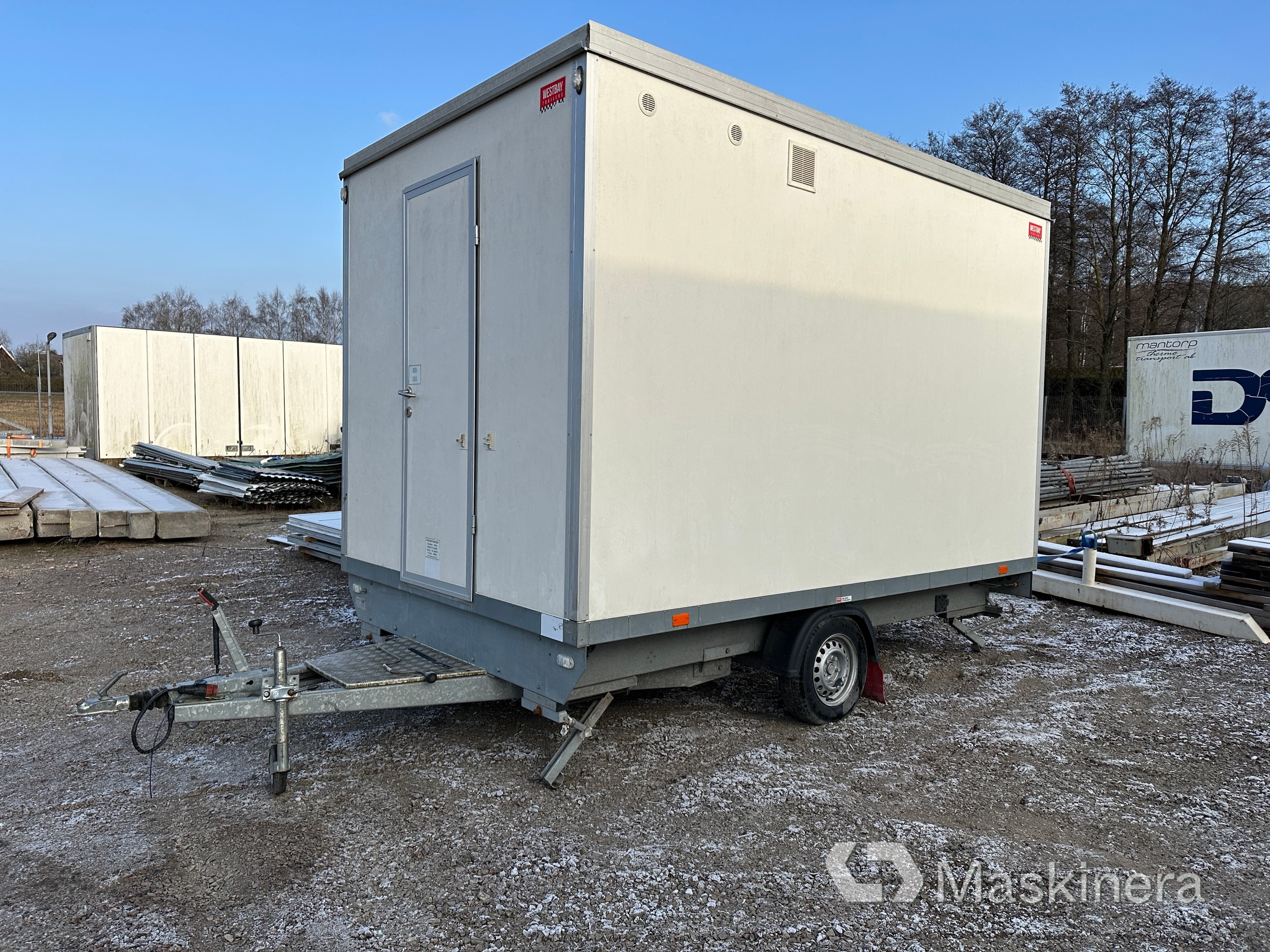 Saneringsvagn Eurowagon Westbay trailers