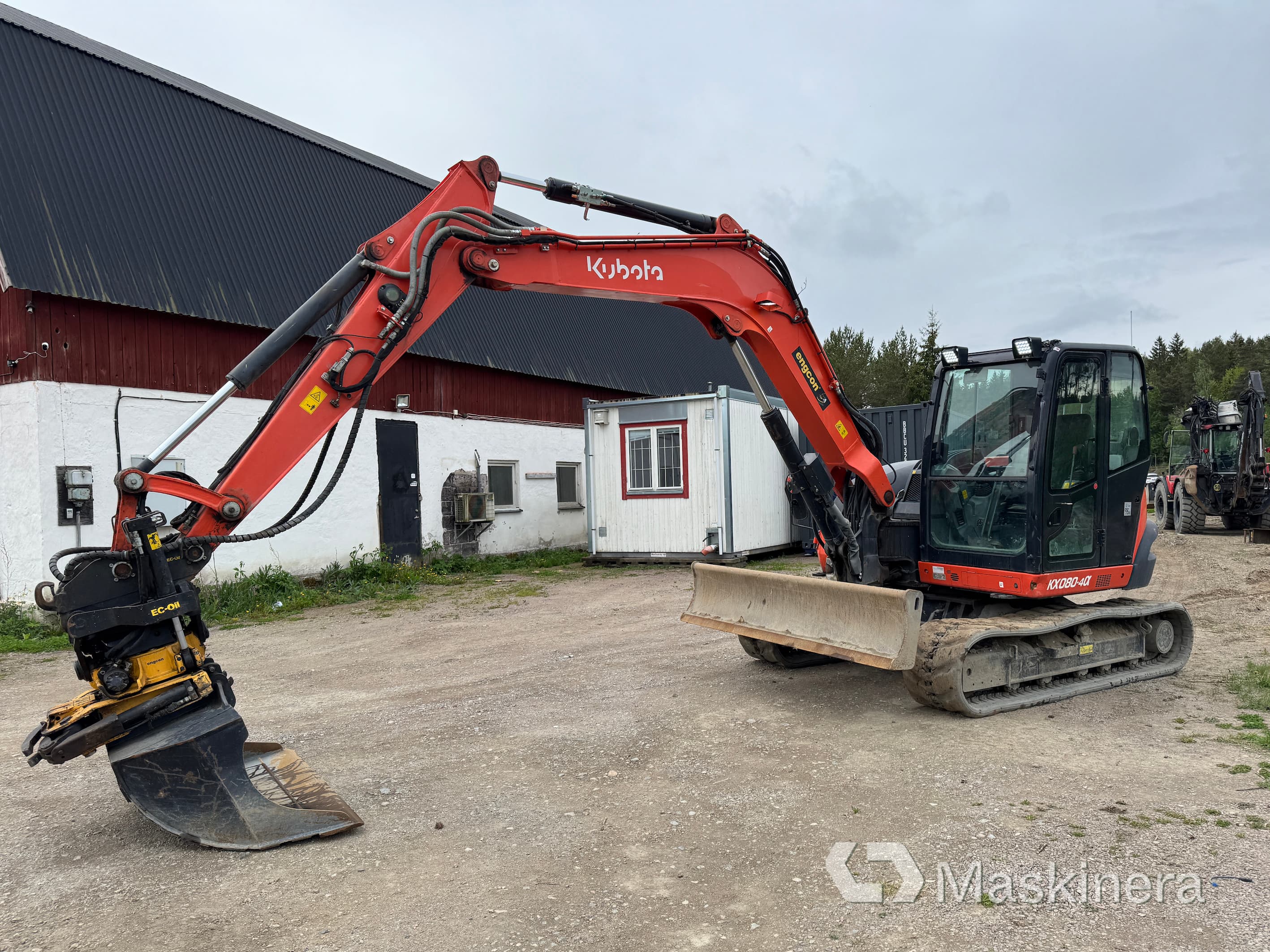 Grävmaskin Kubota KX 080-4