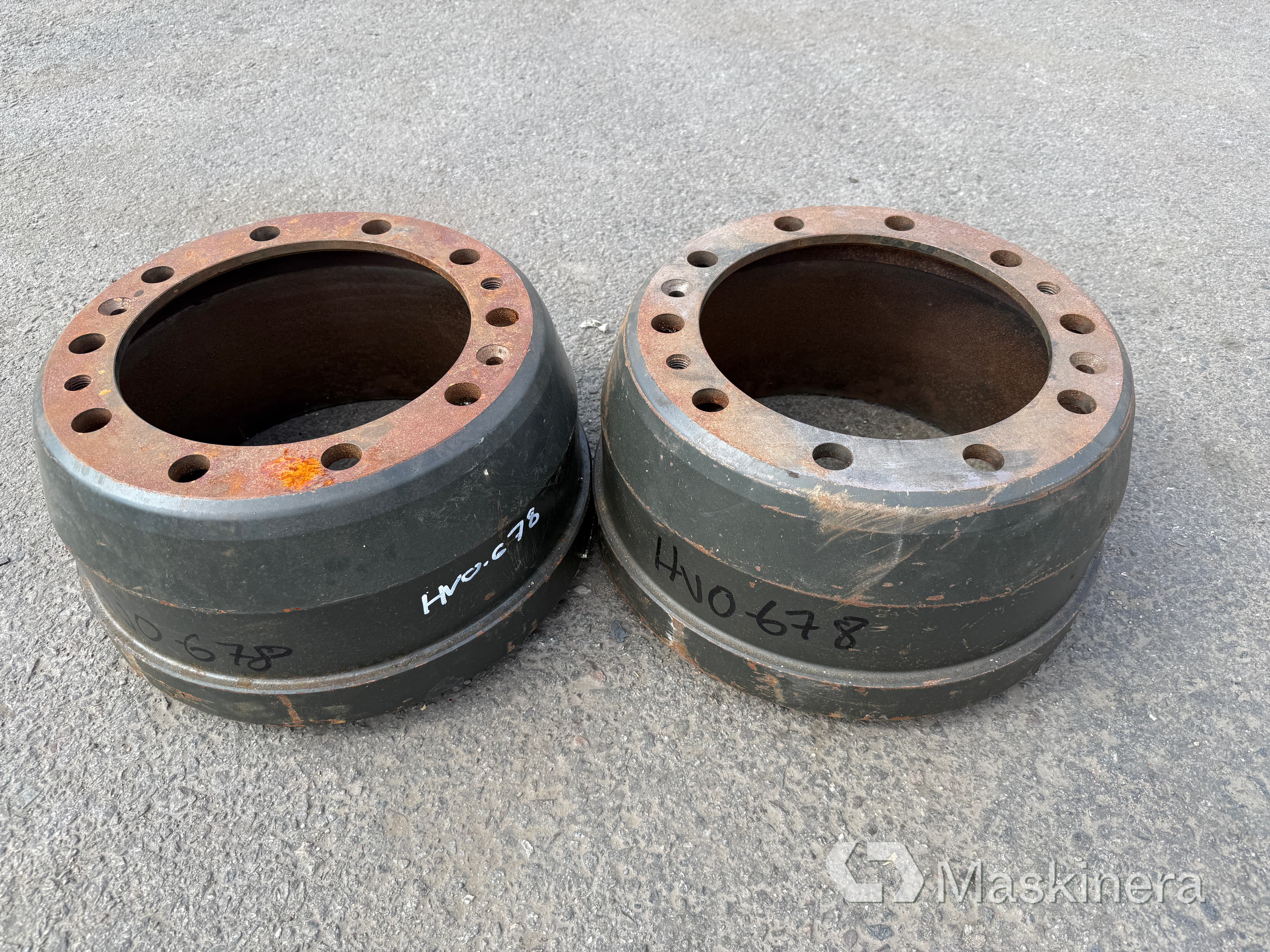 Bromstrummor 2st 8" / 203mm