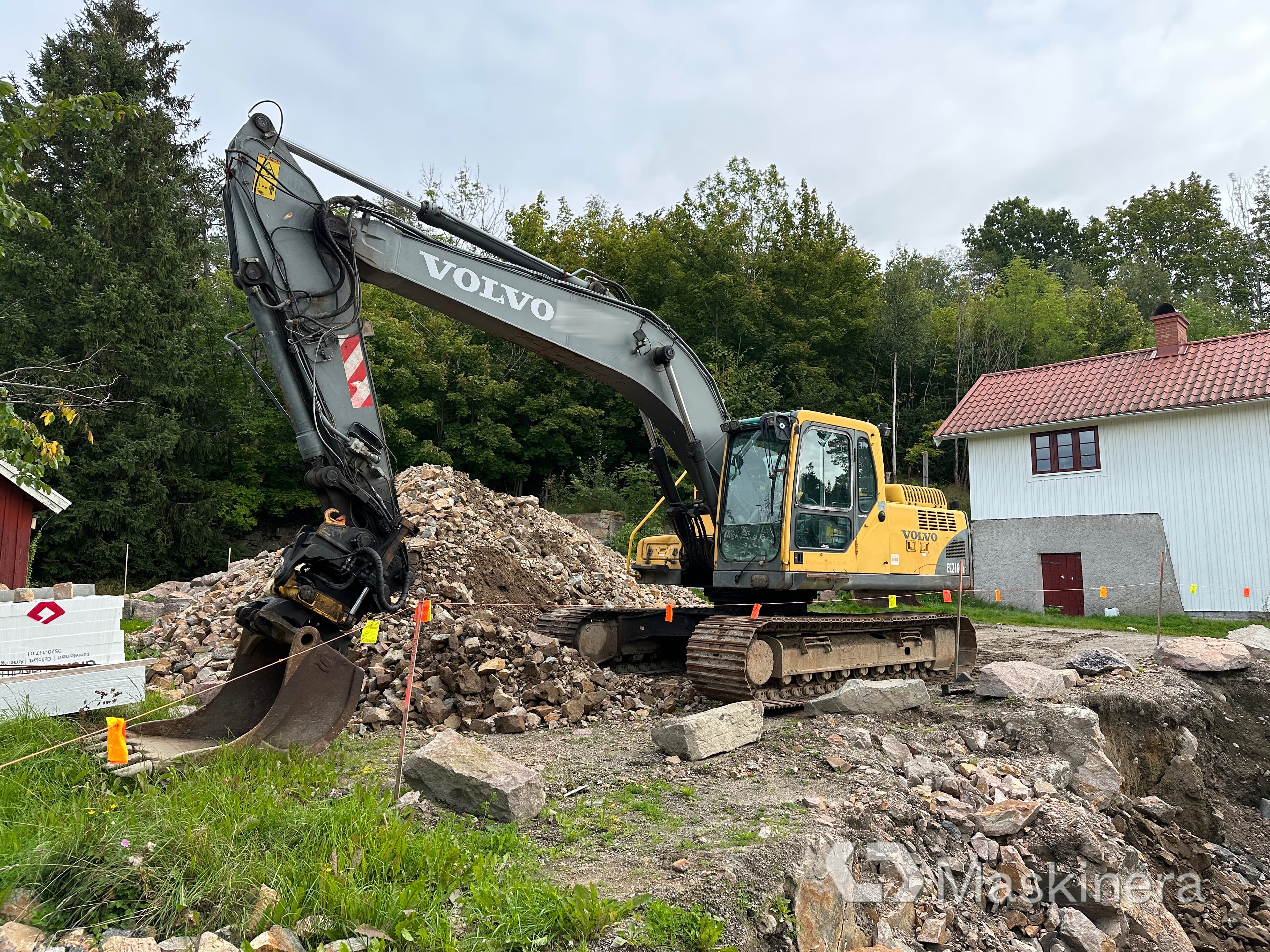 Grävmaskin Volvo EC210BLC