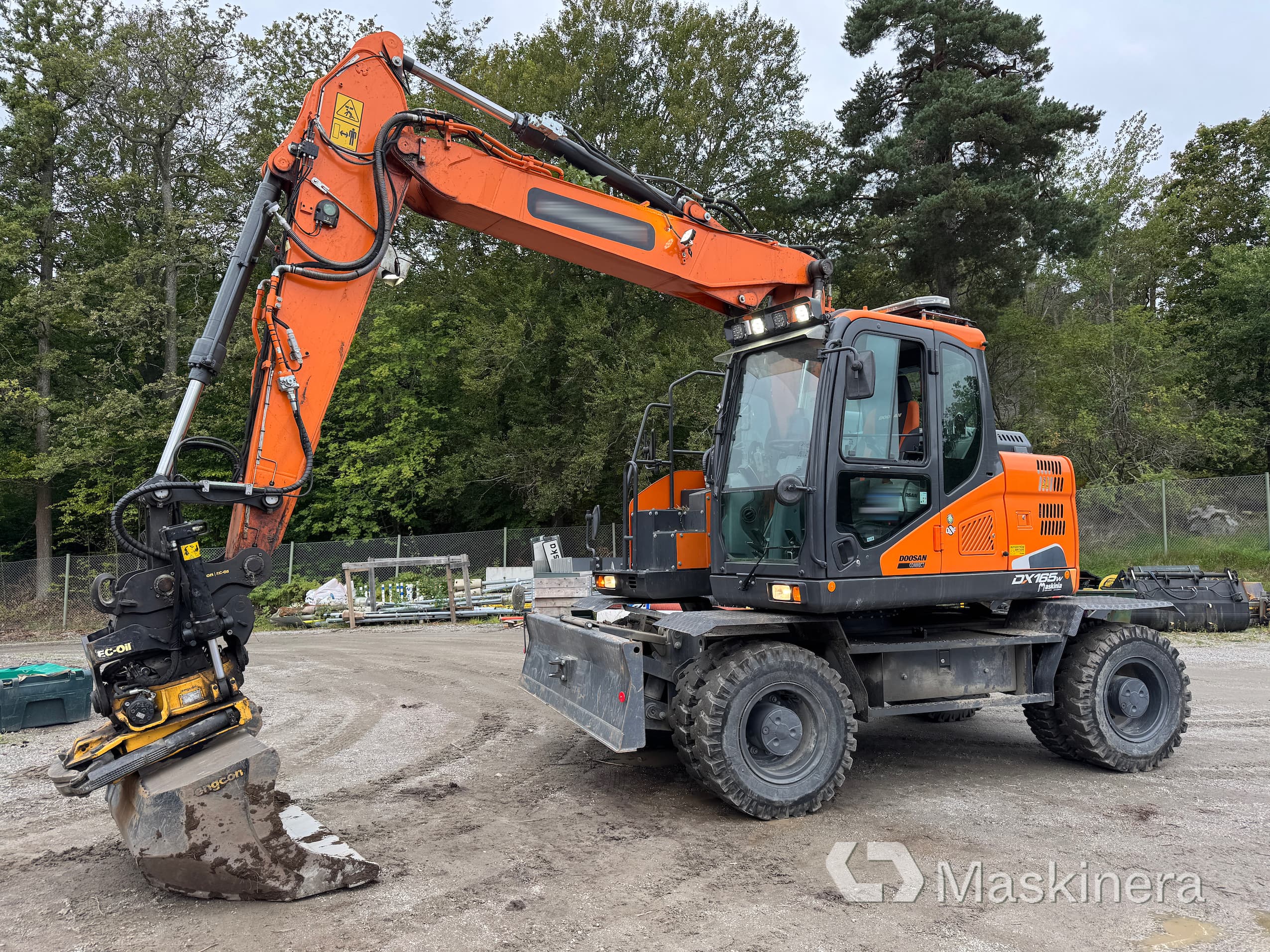 Hjulgrävare Doosan DX165 W-5