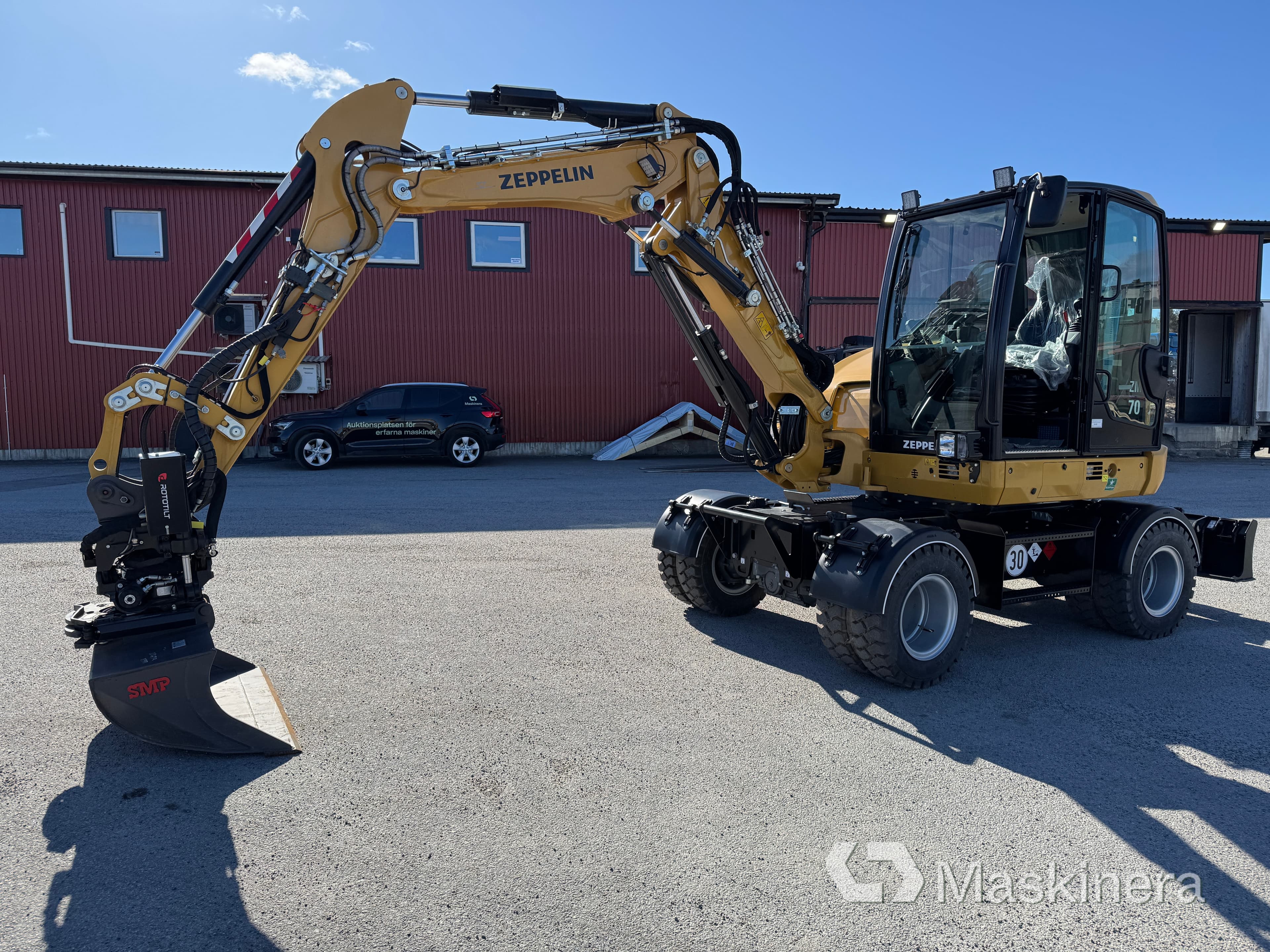 Hjulgrävare Zeppelin ZM70