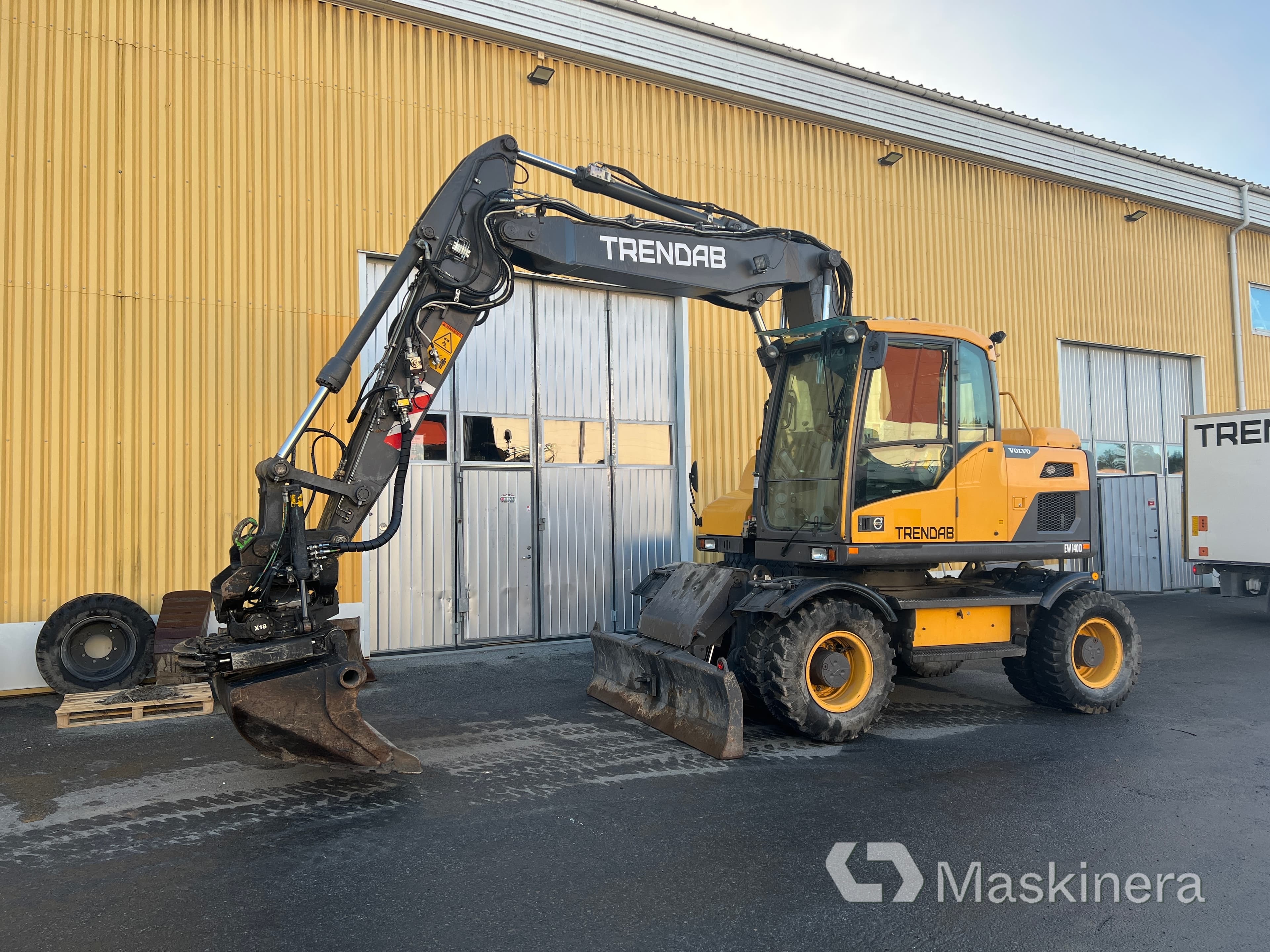 Hjulgrävare Volvo EW140D