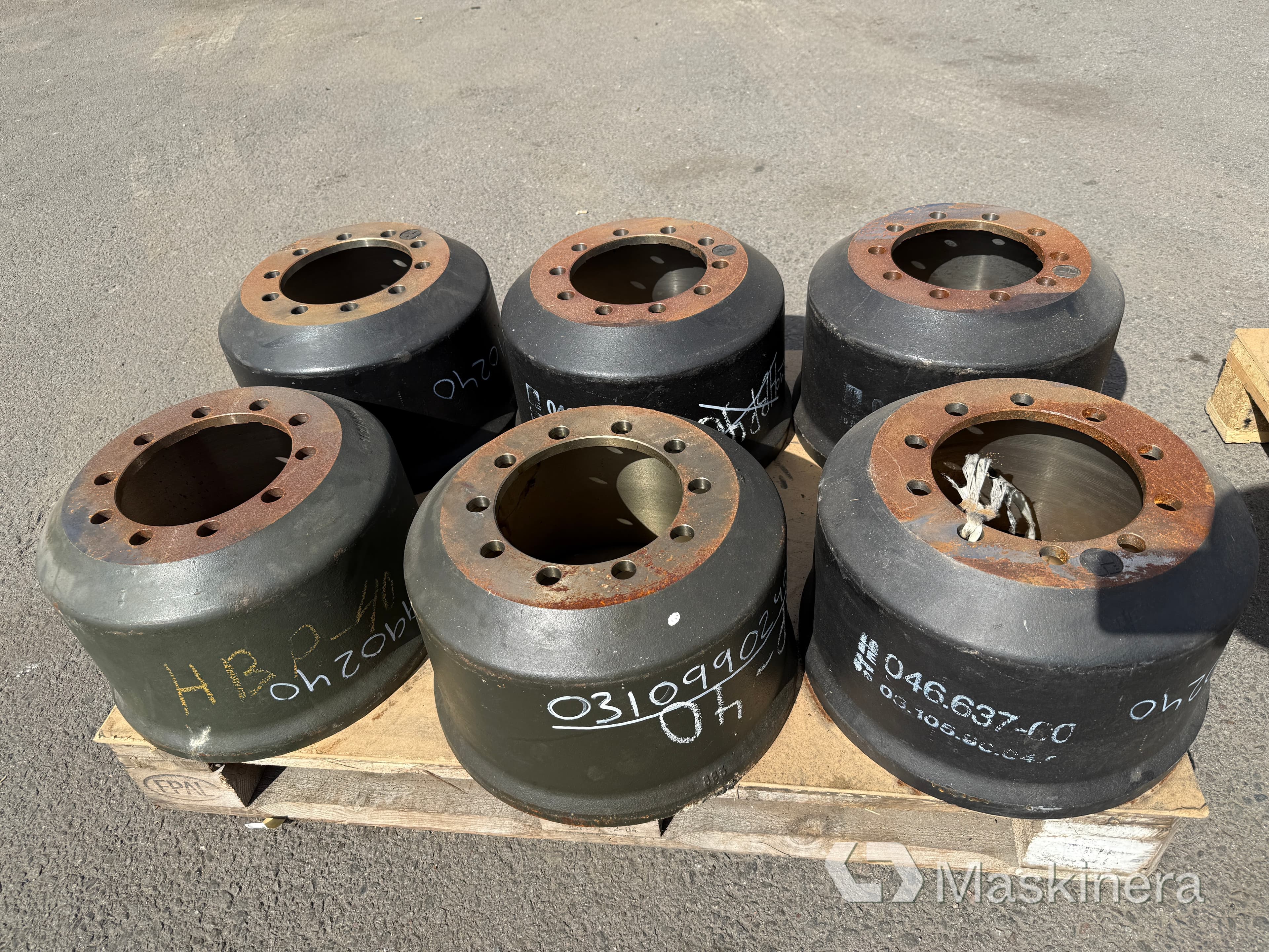 Bromstrummor 6st ECO 3620/10