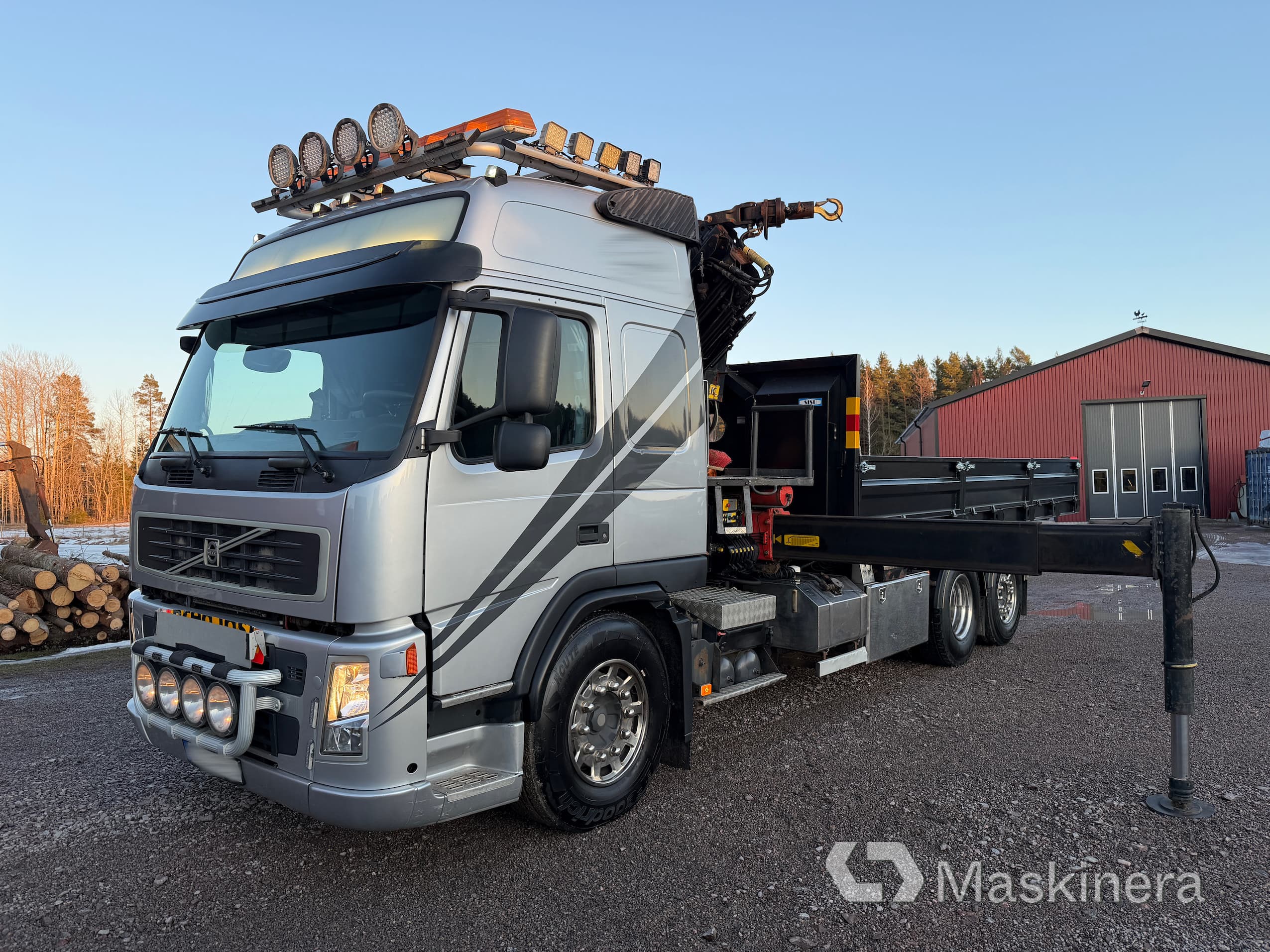 Kranväxlare Volvo FM 440 6x2 Palfinger PK23002