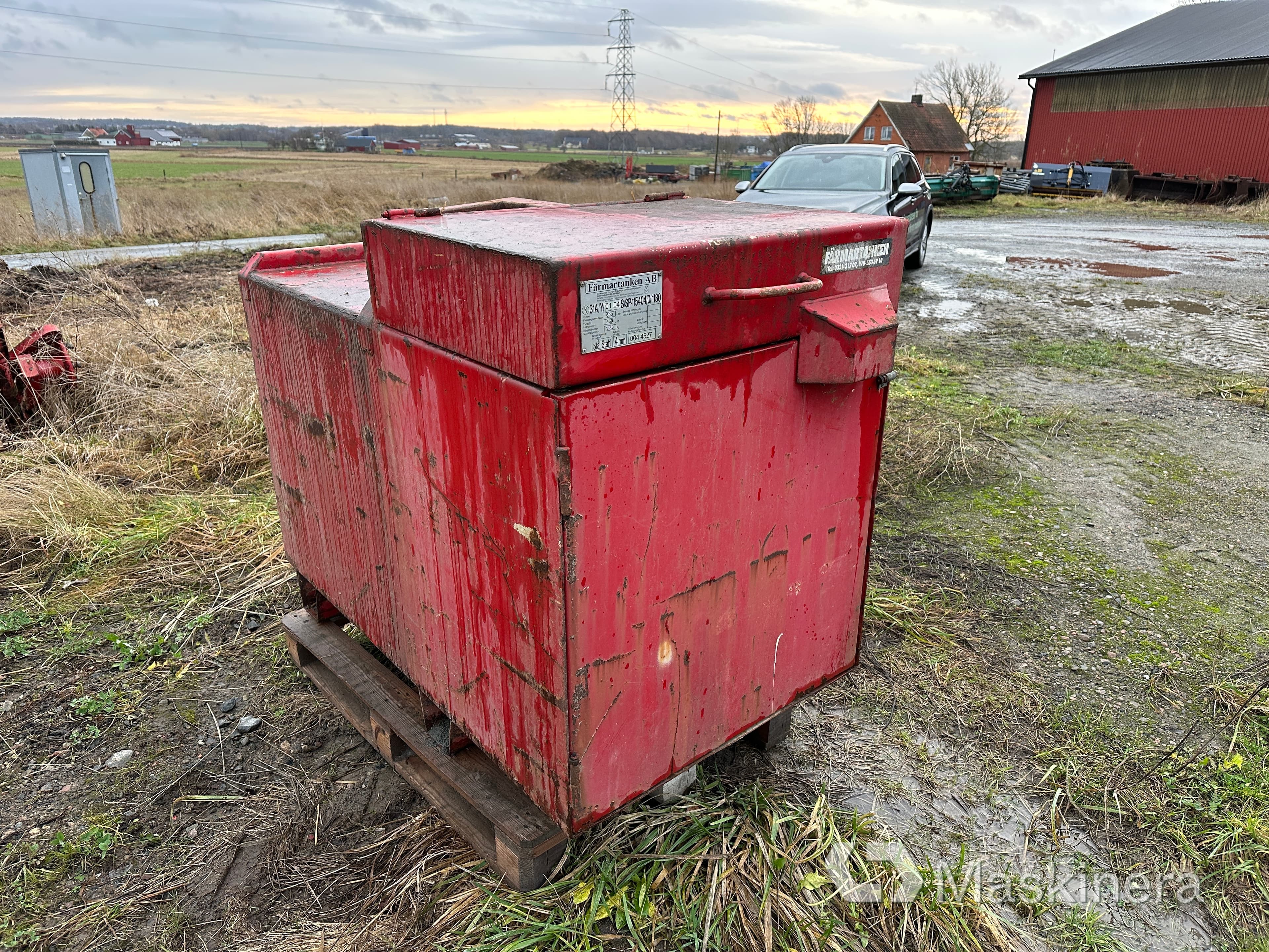 Färmartanken Dieseltank 600 liter