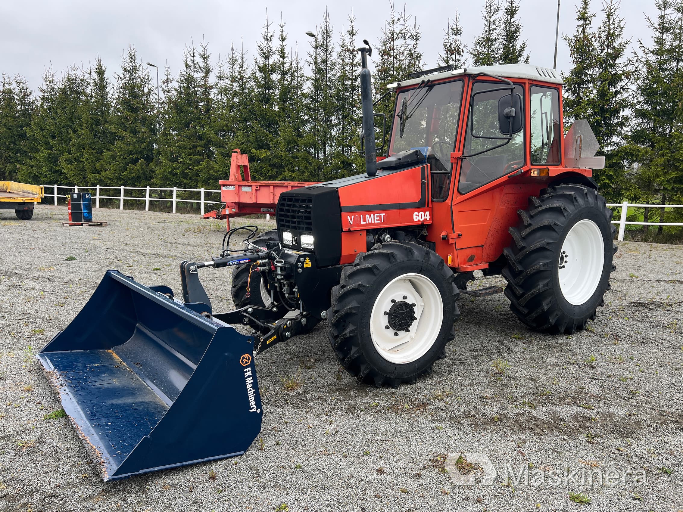Traktor Valmet 604-4