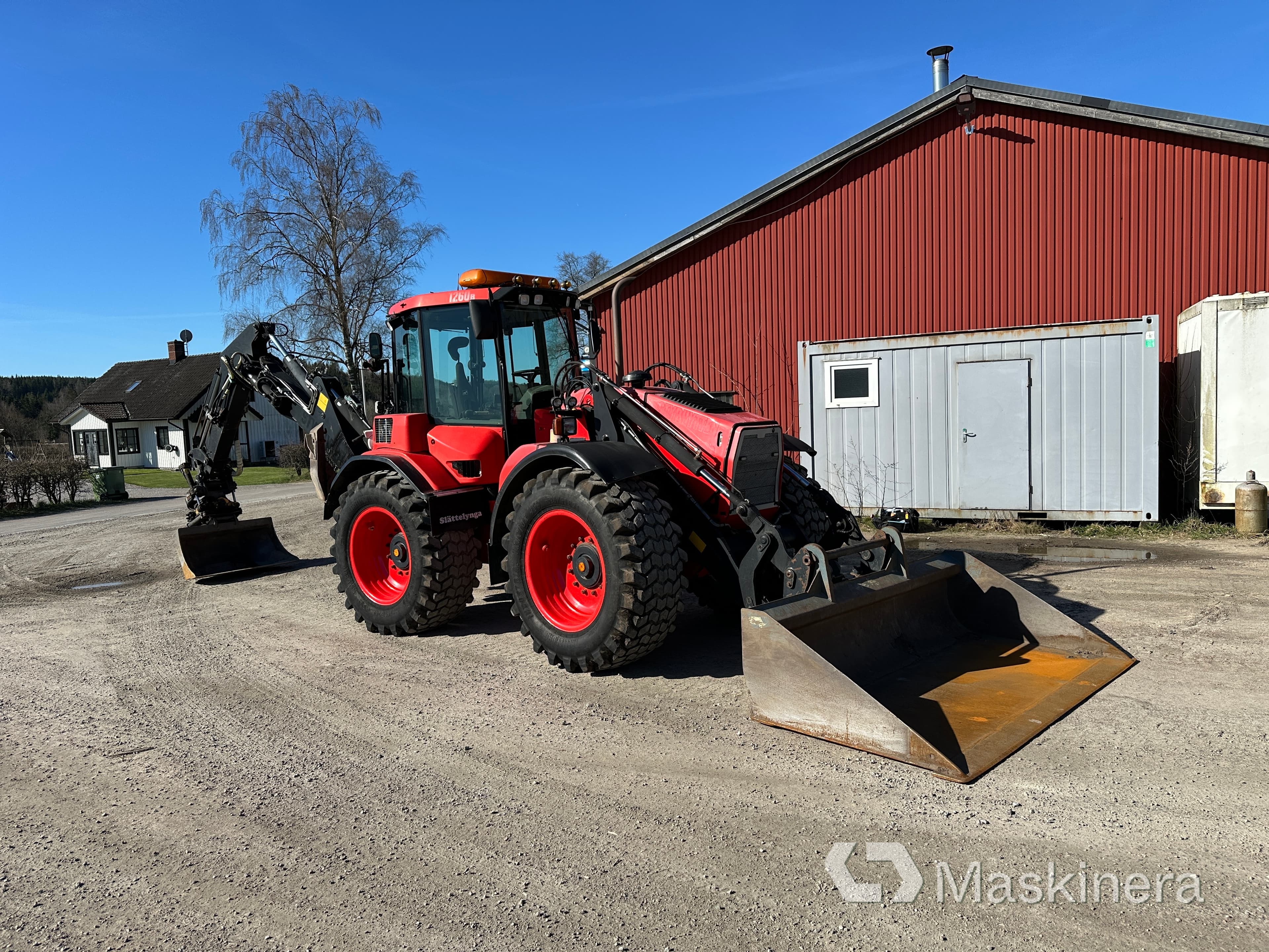 Grävlastare Huddig 1260B