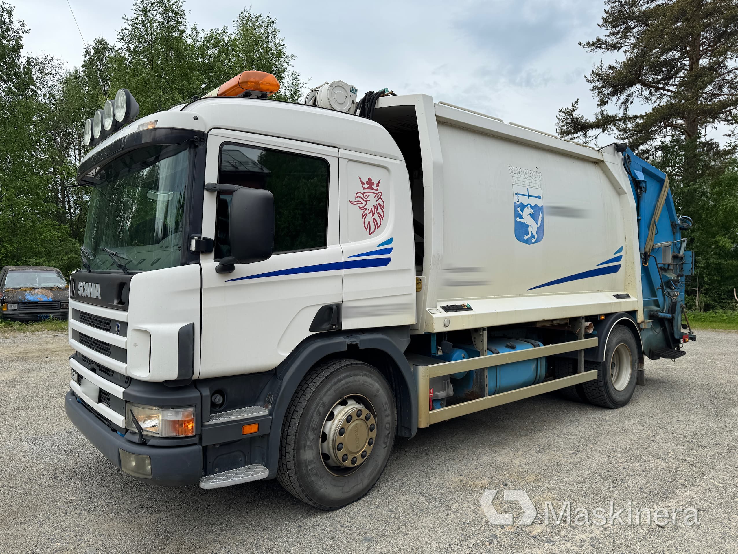 Sopbil Scania P94DB 4X2 Baklastare