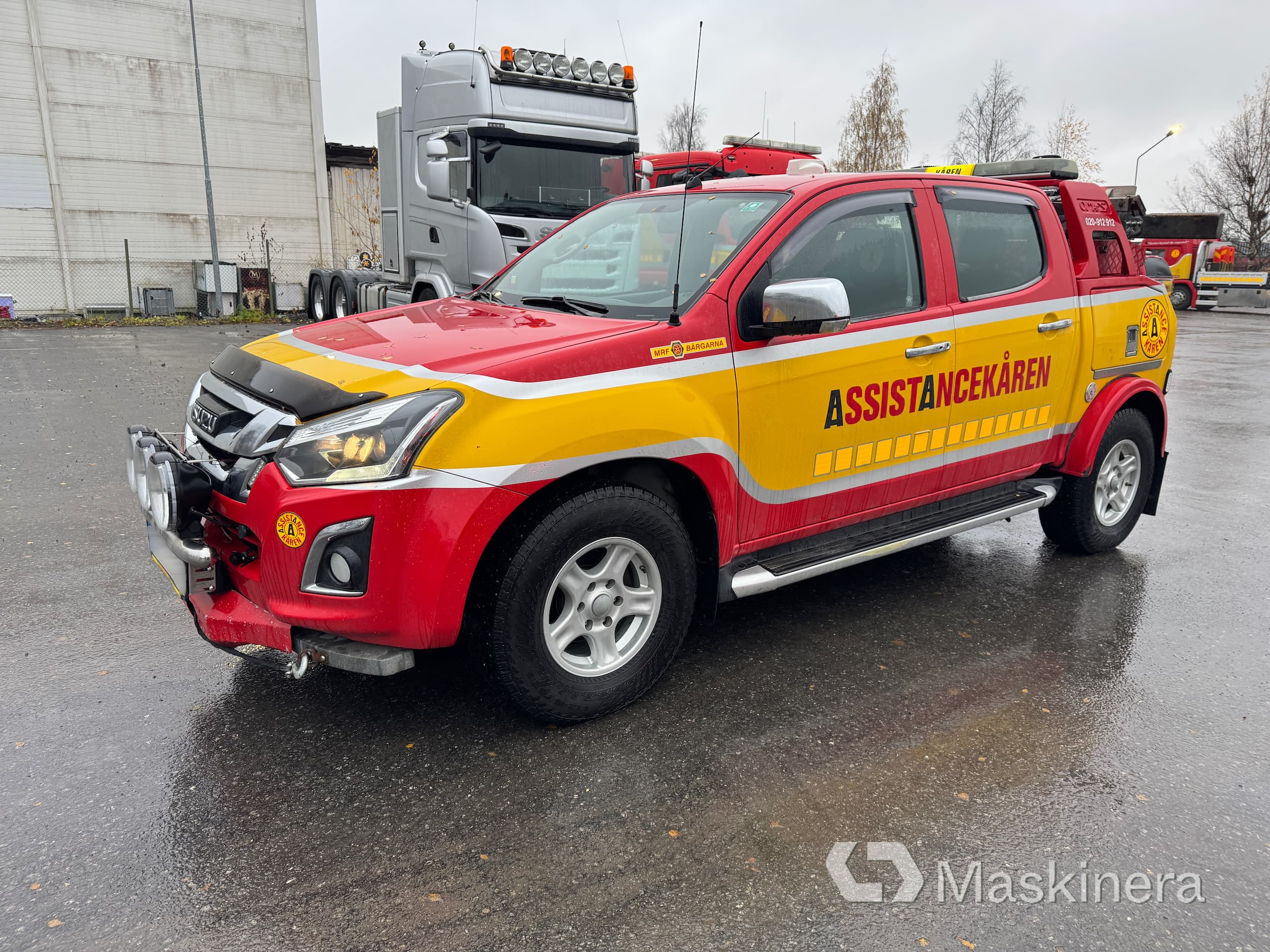 Bärgningsbil Isuzu D-Max
