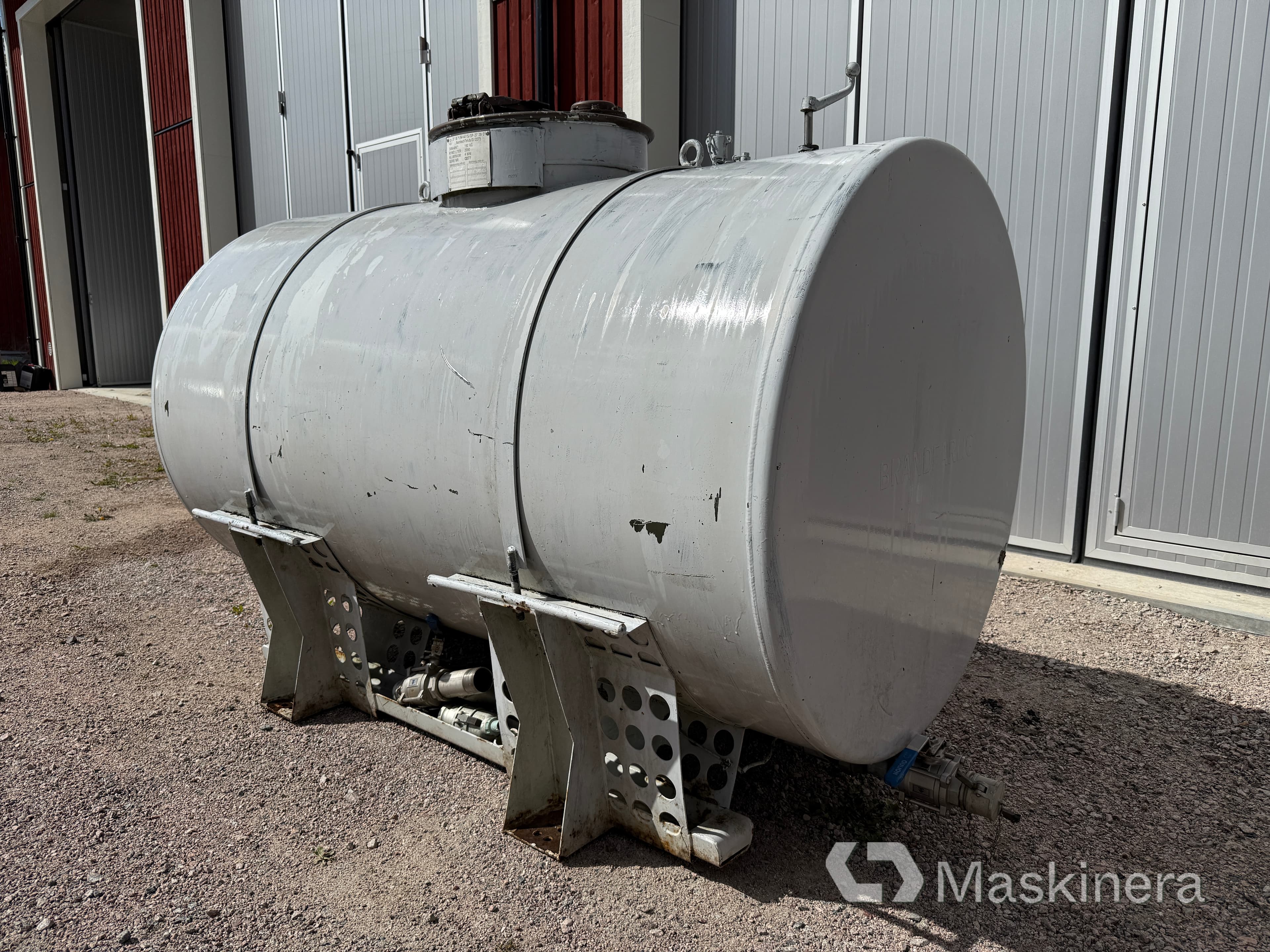 Dieseltank Aluminium 2000 liter