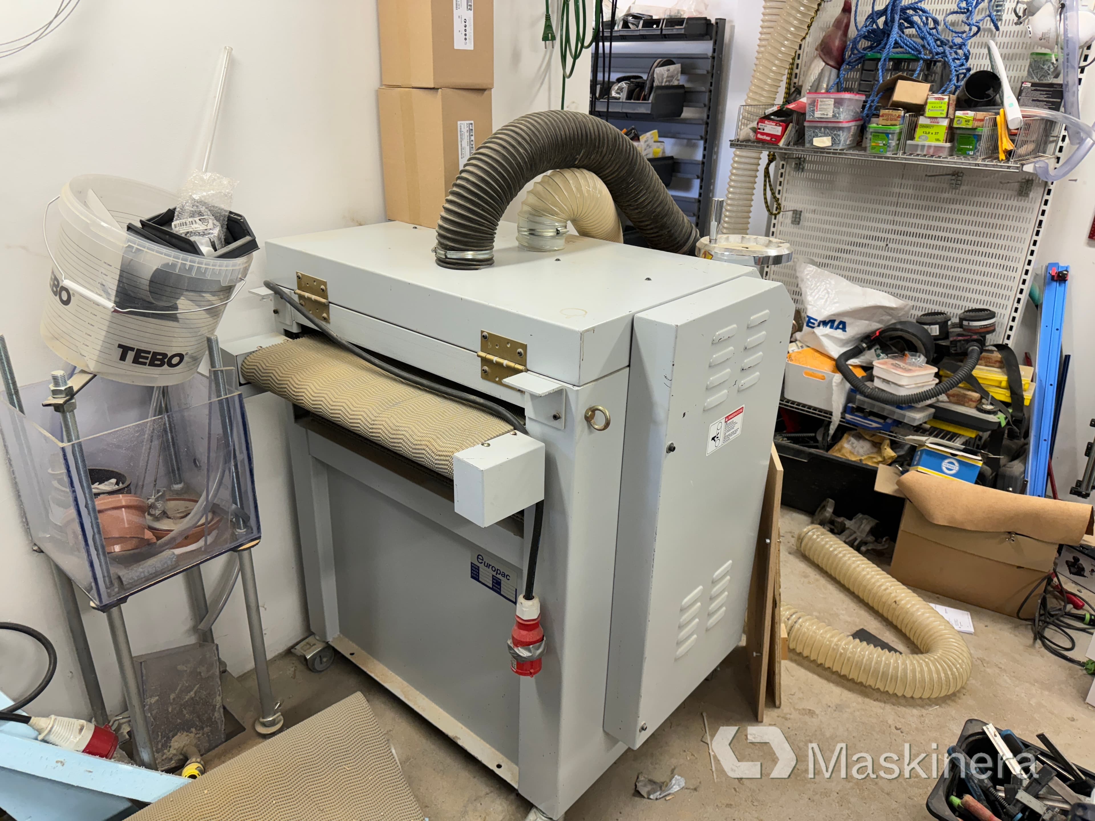 Trumslipmaskin Europac EP-25DS