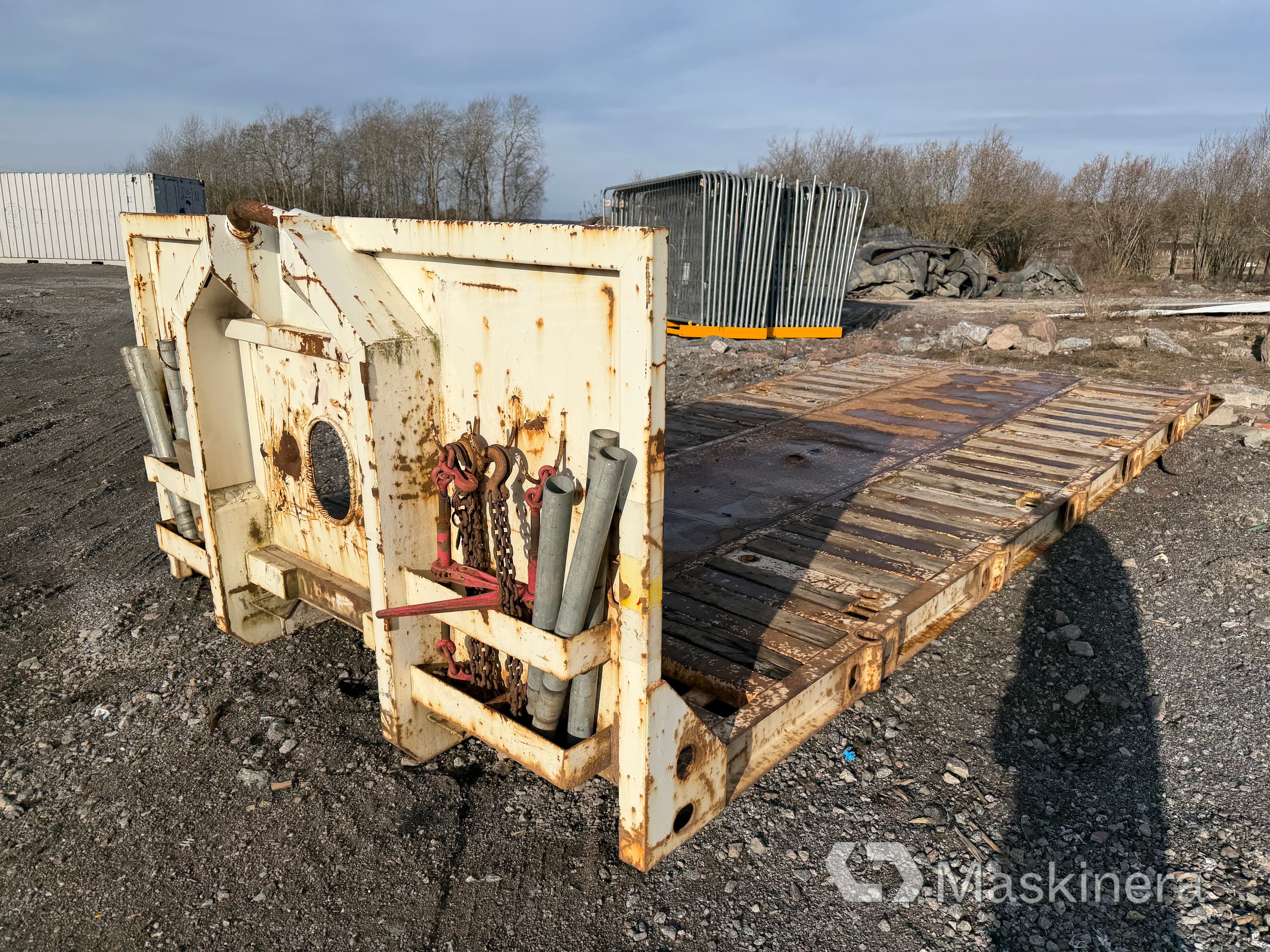 Maskinflak Cargo Mecan 20 ton 6,5m