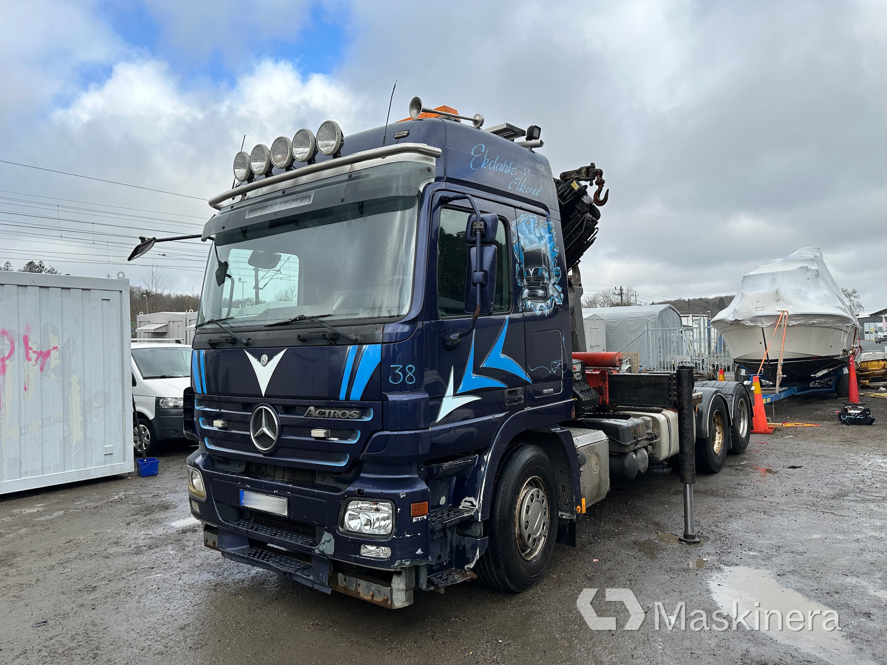 Kranväxlare Mercedes-Benz 2648L Palfinger PK 23002