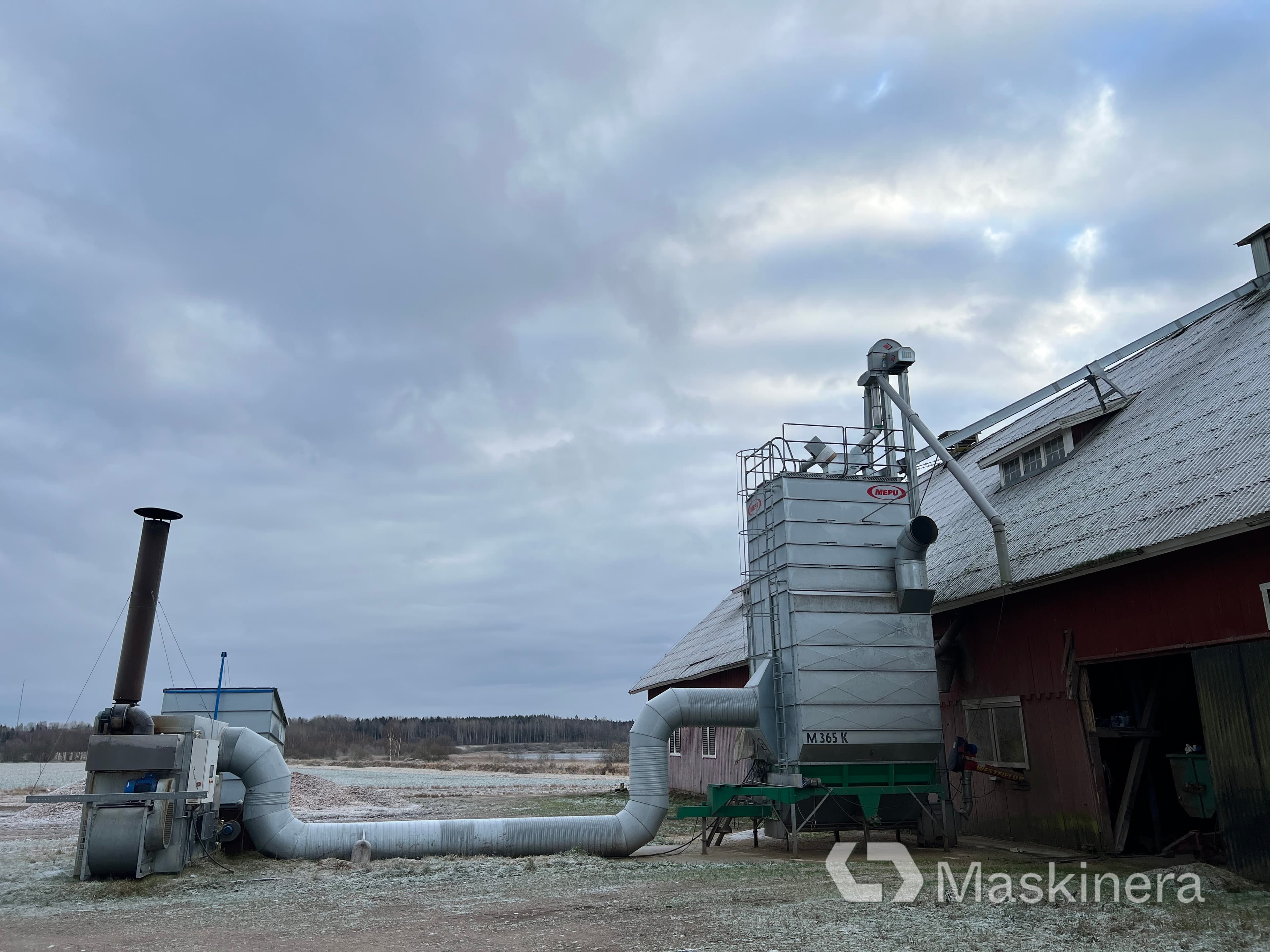 Spannmålstork Mepu M365 K med flispanna Mabre GDS580C65