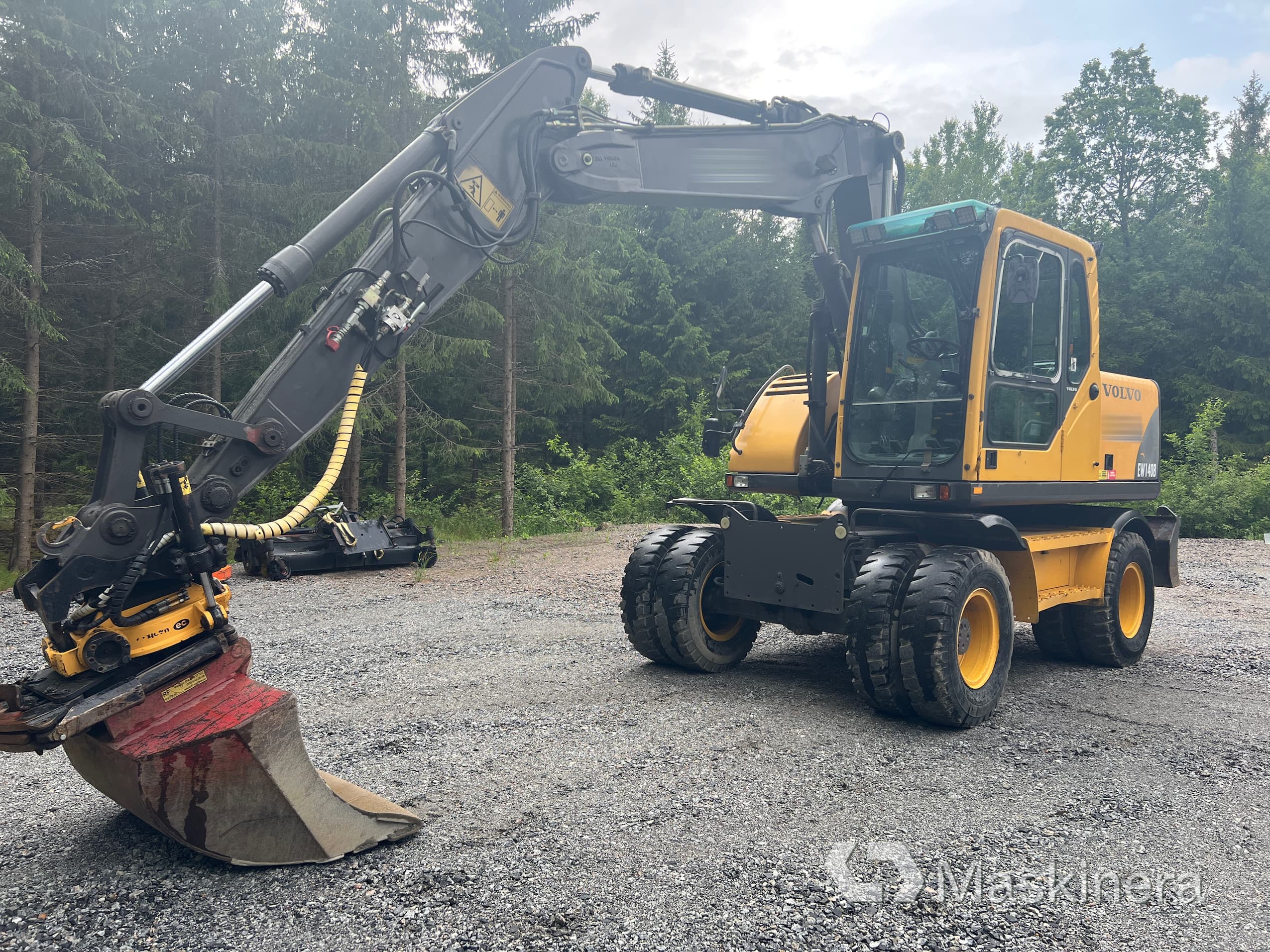 Hjulgrävare Volvo EW140B