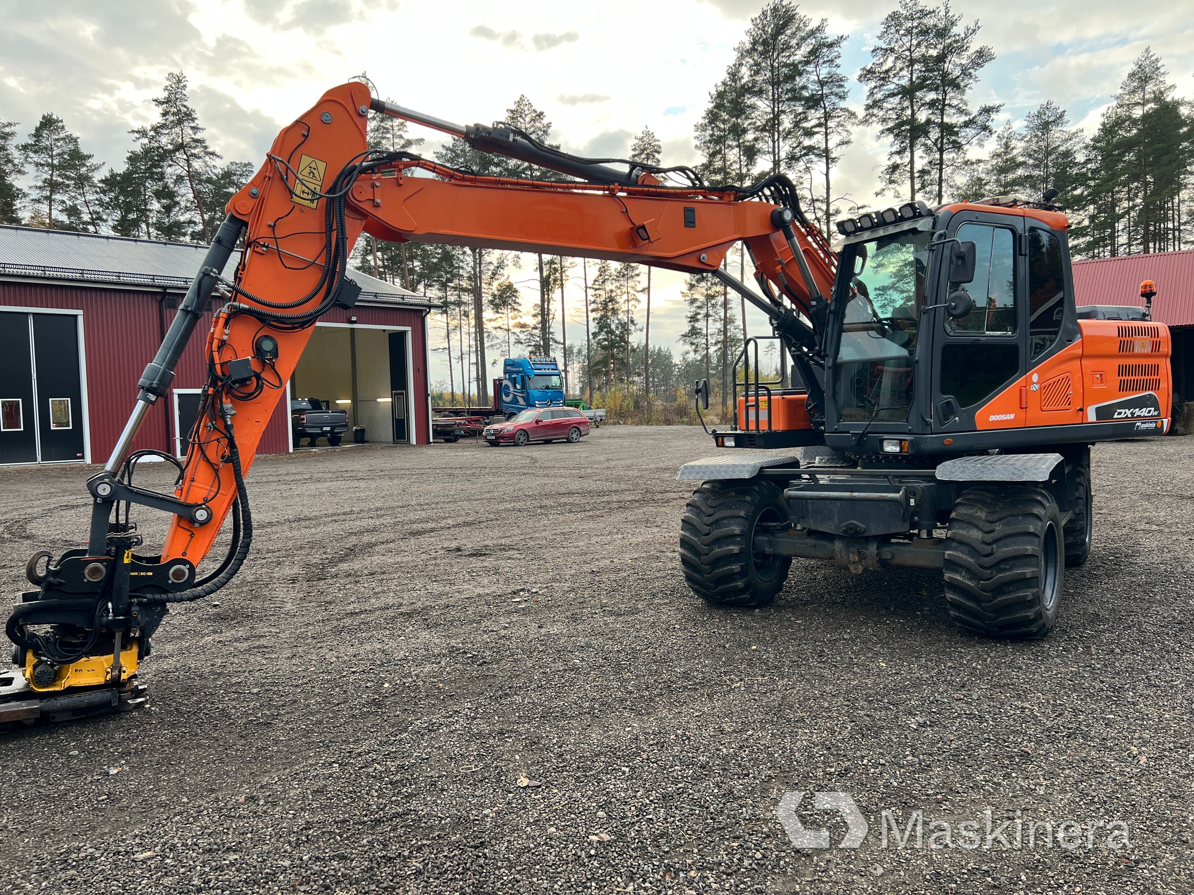 Hjulgrävare Doosan DX140-5