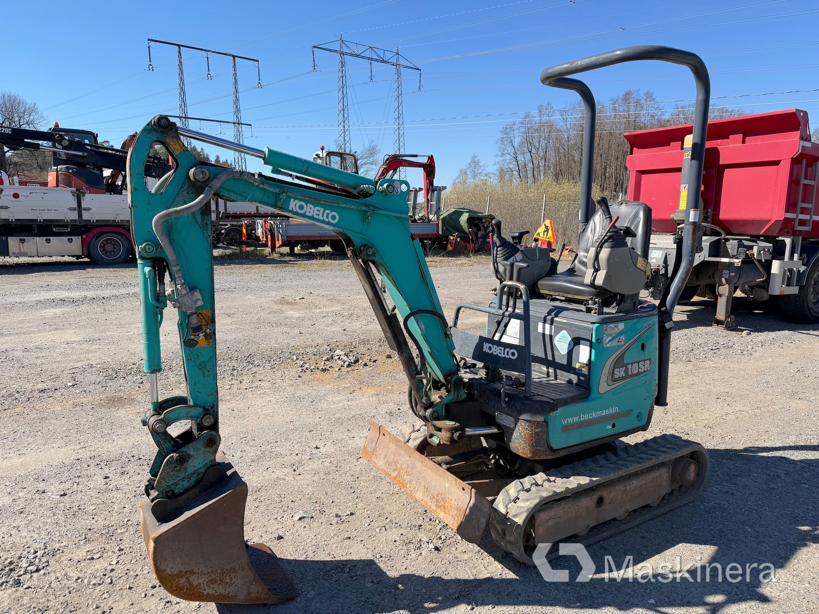 Minigrävare Kobelco SK10SR-2