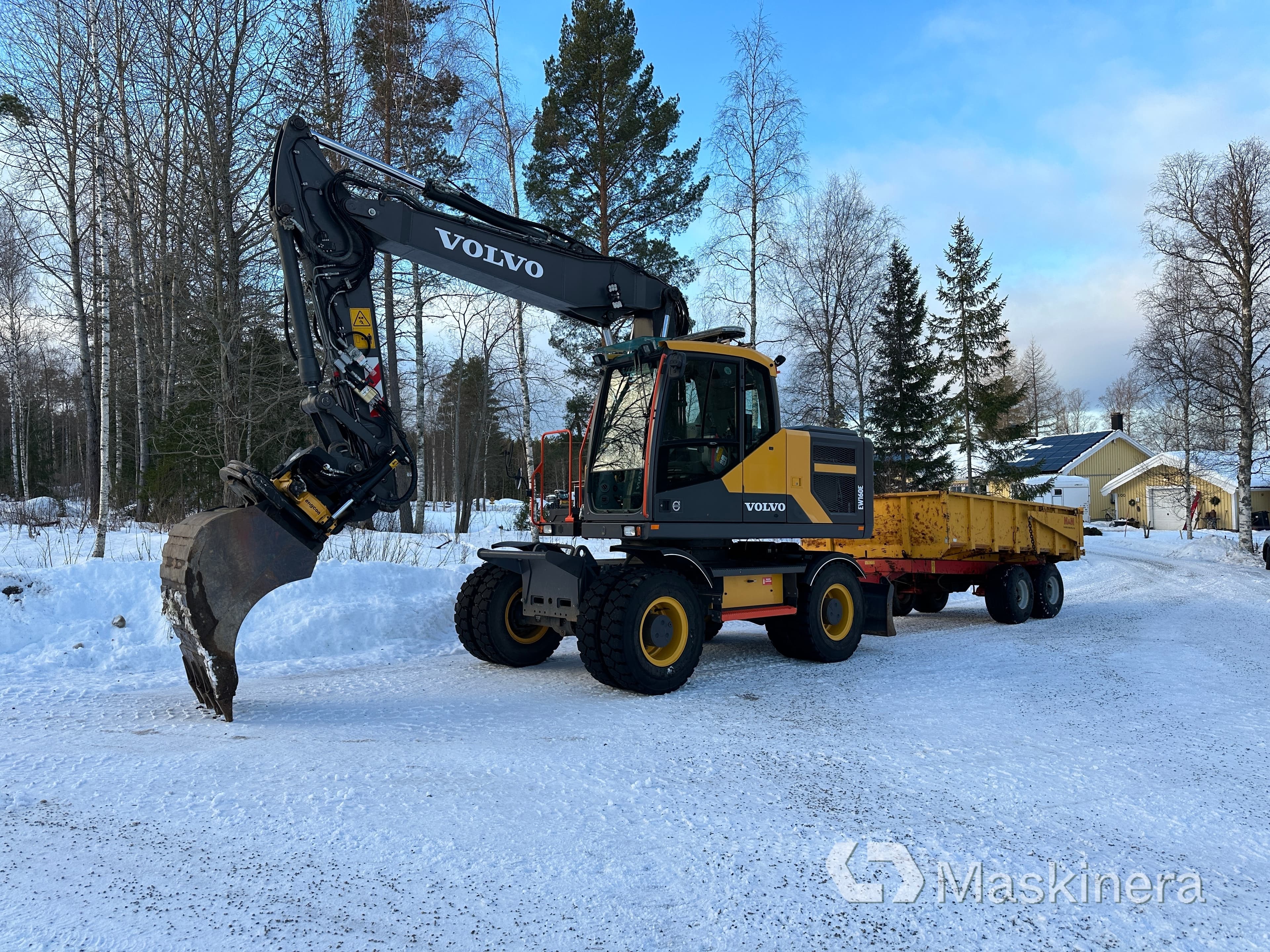 Hjulgrävare Volvo EW 160E