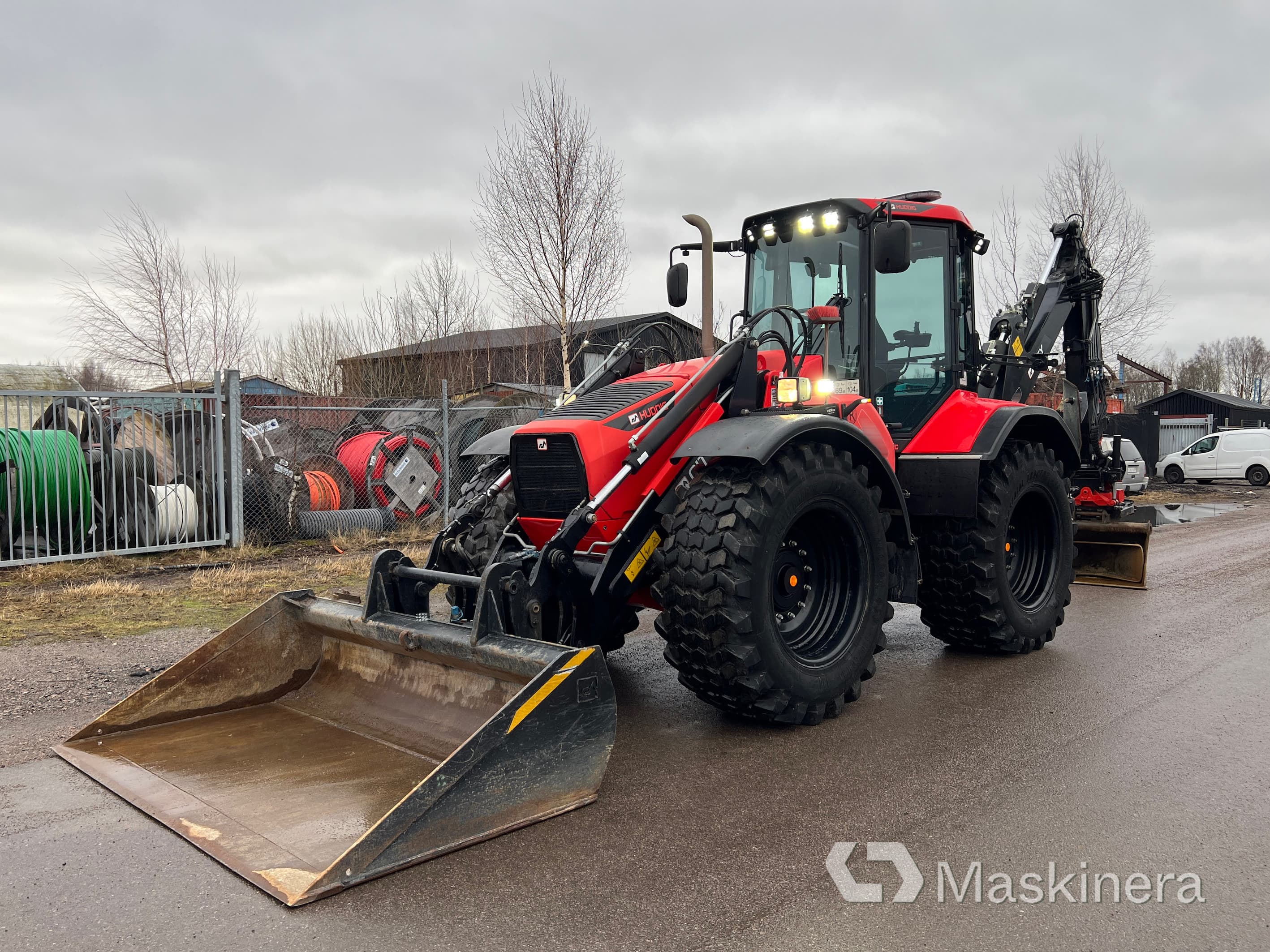 Grävlastare Huddig 1260C