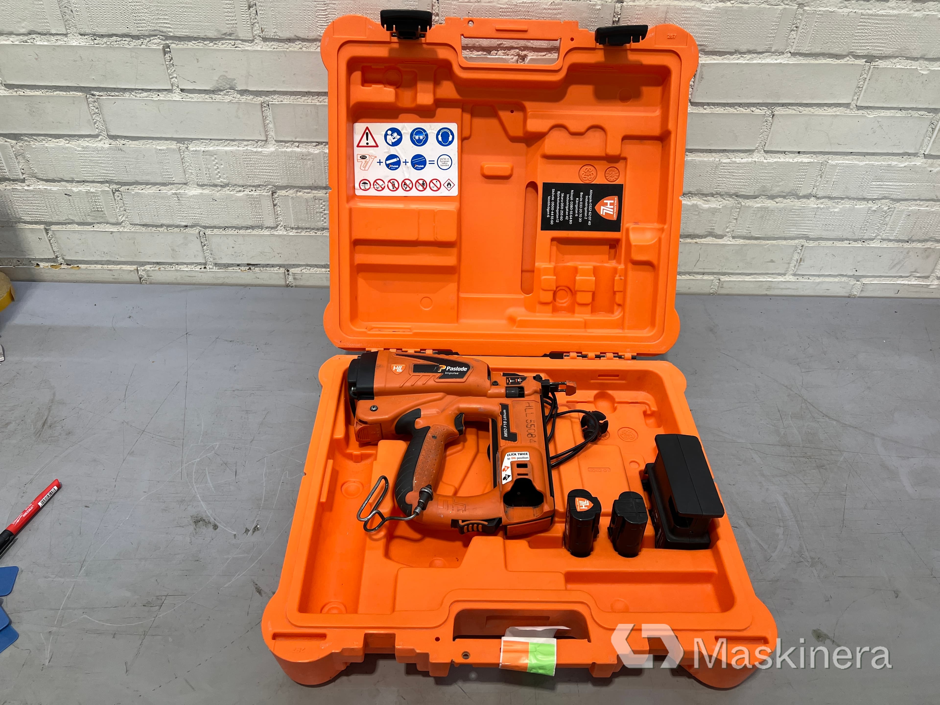 Dyckertpistol Paslode IM50 F18 Lithium