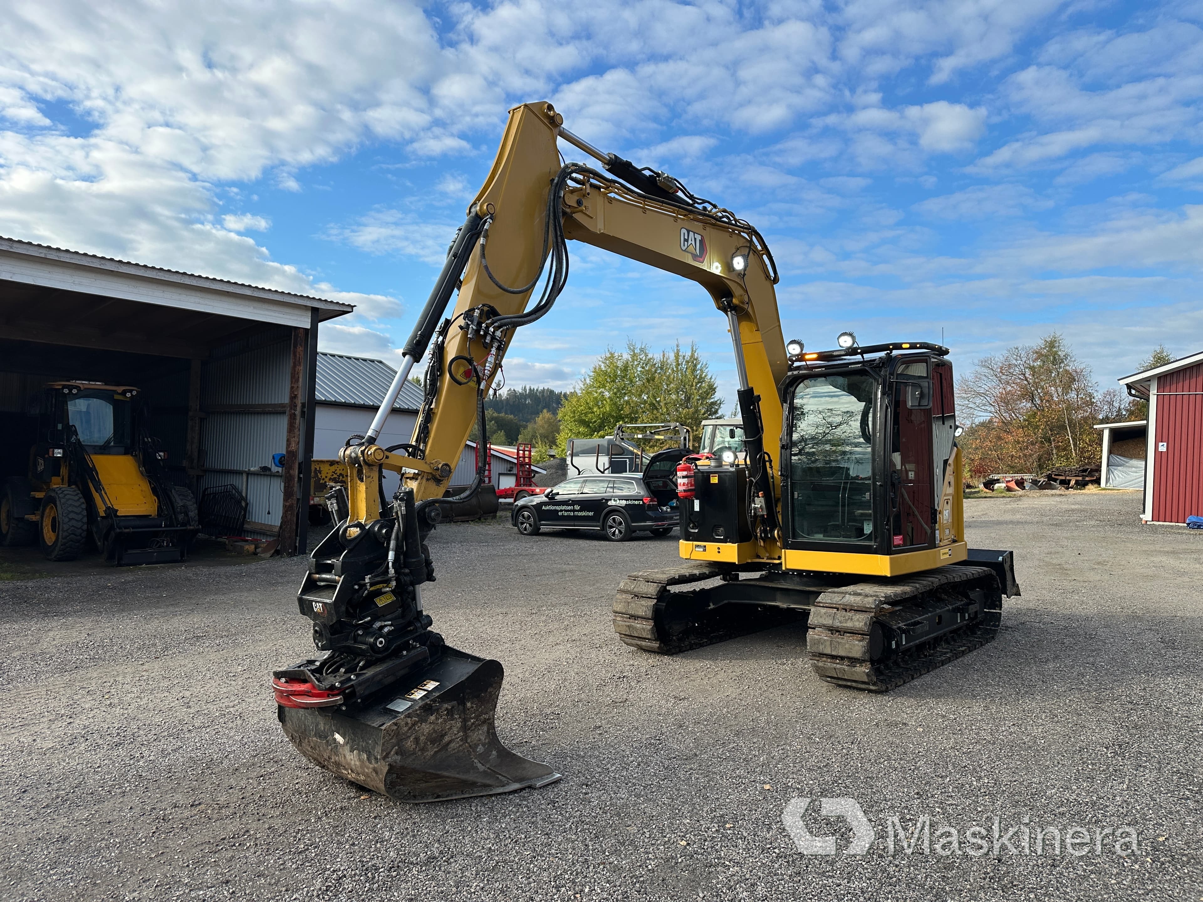 Grävmaskin CAT 308CR med 180 timmar