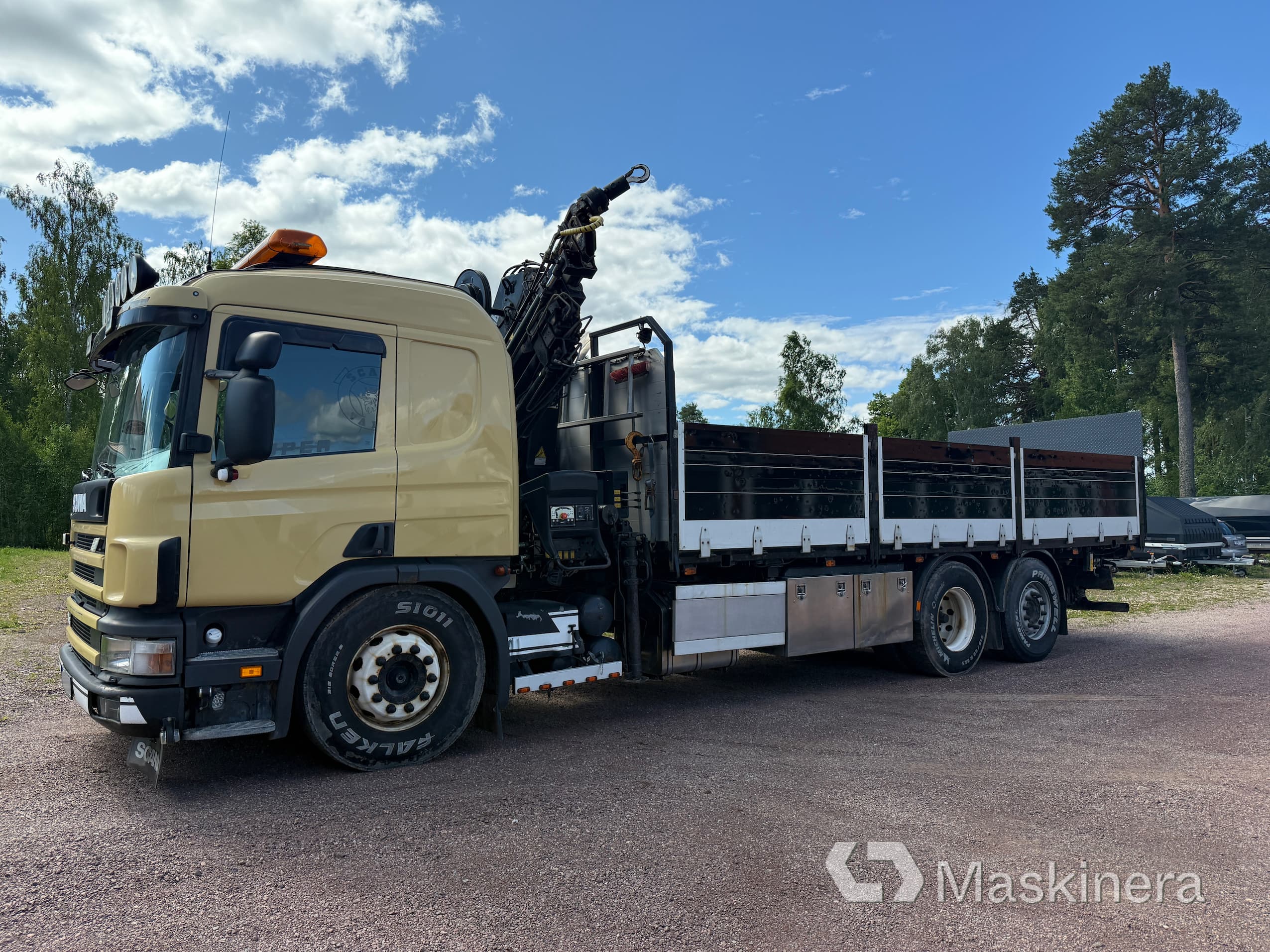 Kranbil Scania 114G