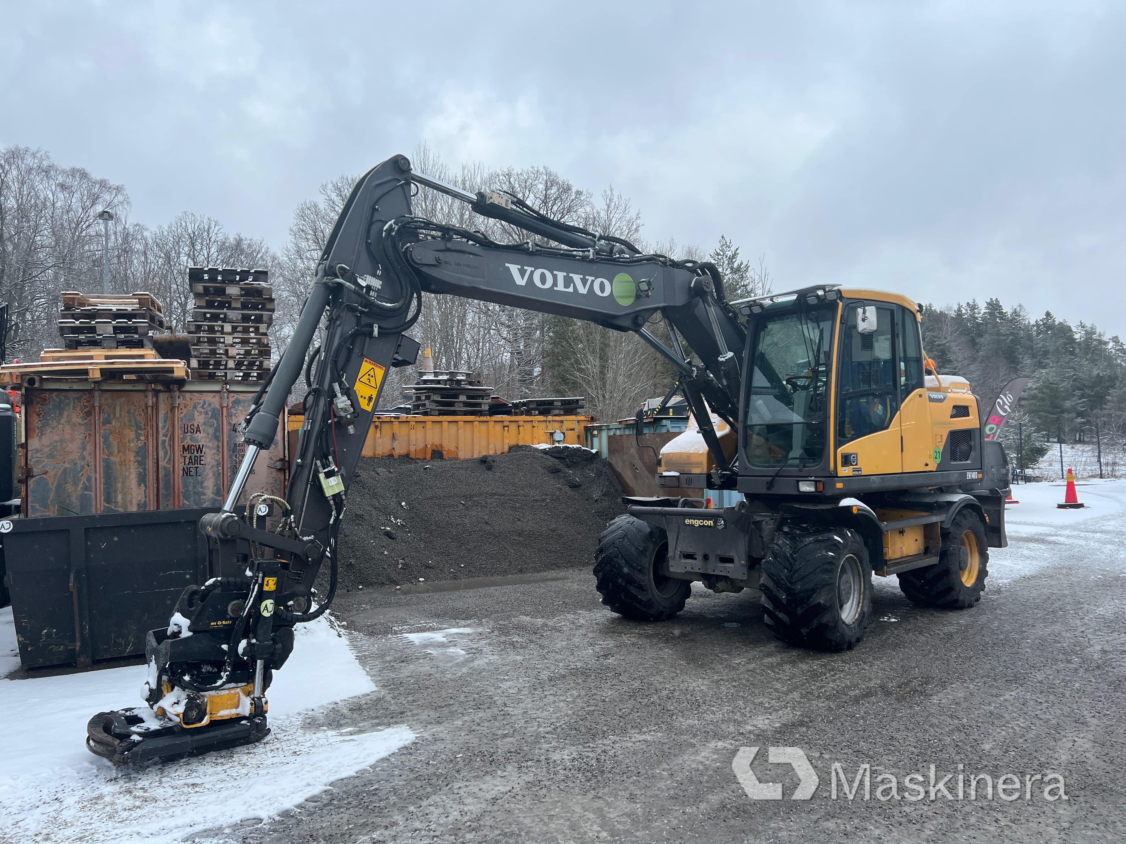 Hjulgrävare Volvo EW140D