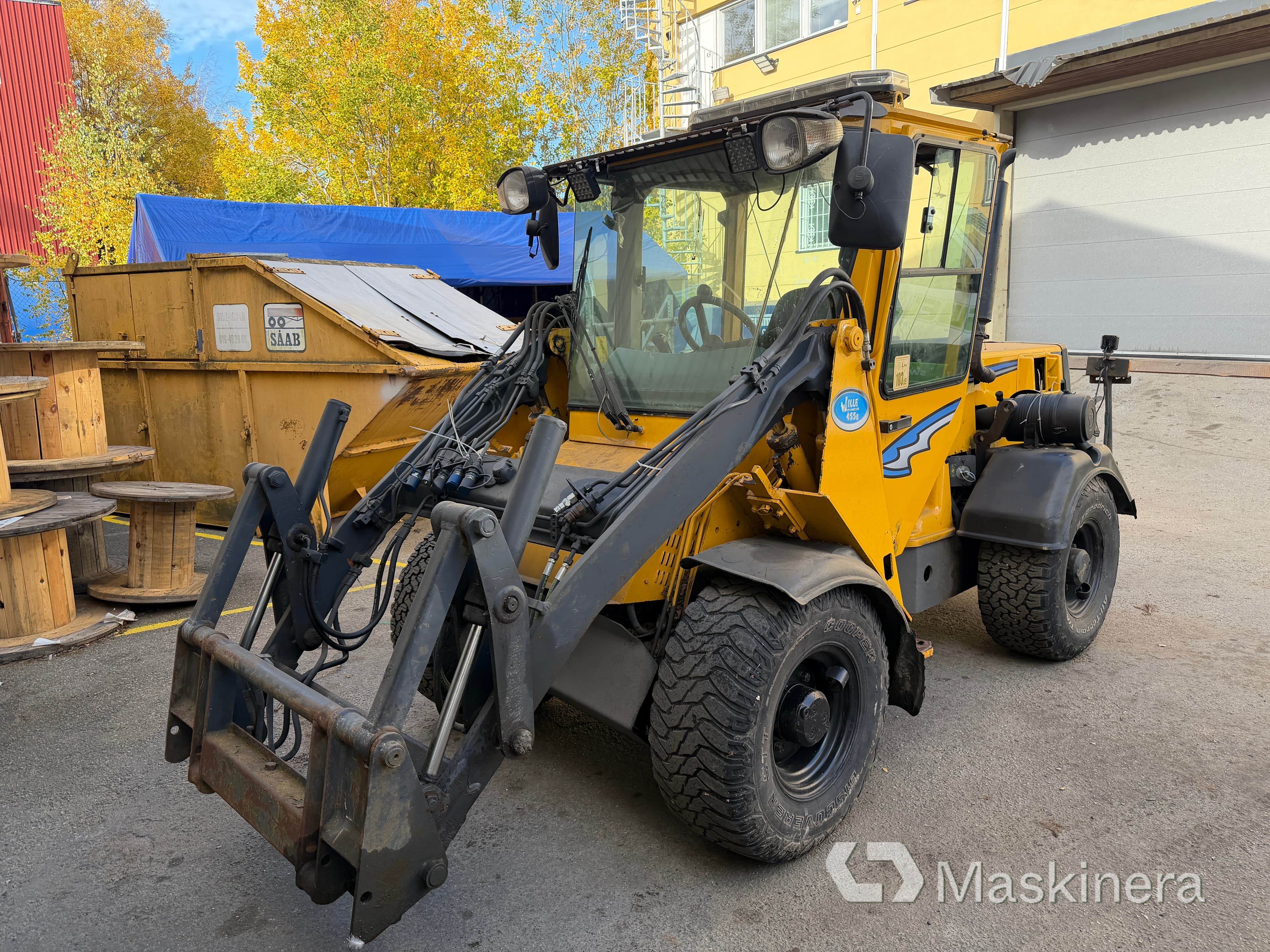 Redskapsbärare Wille 455B med snöutrustning