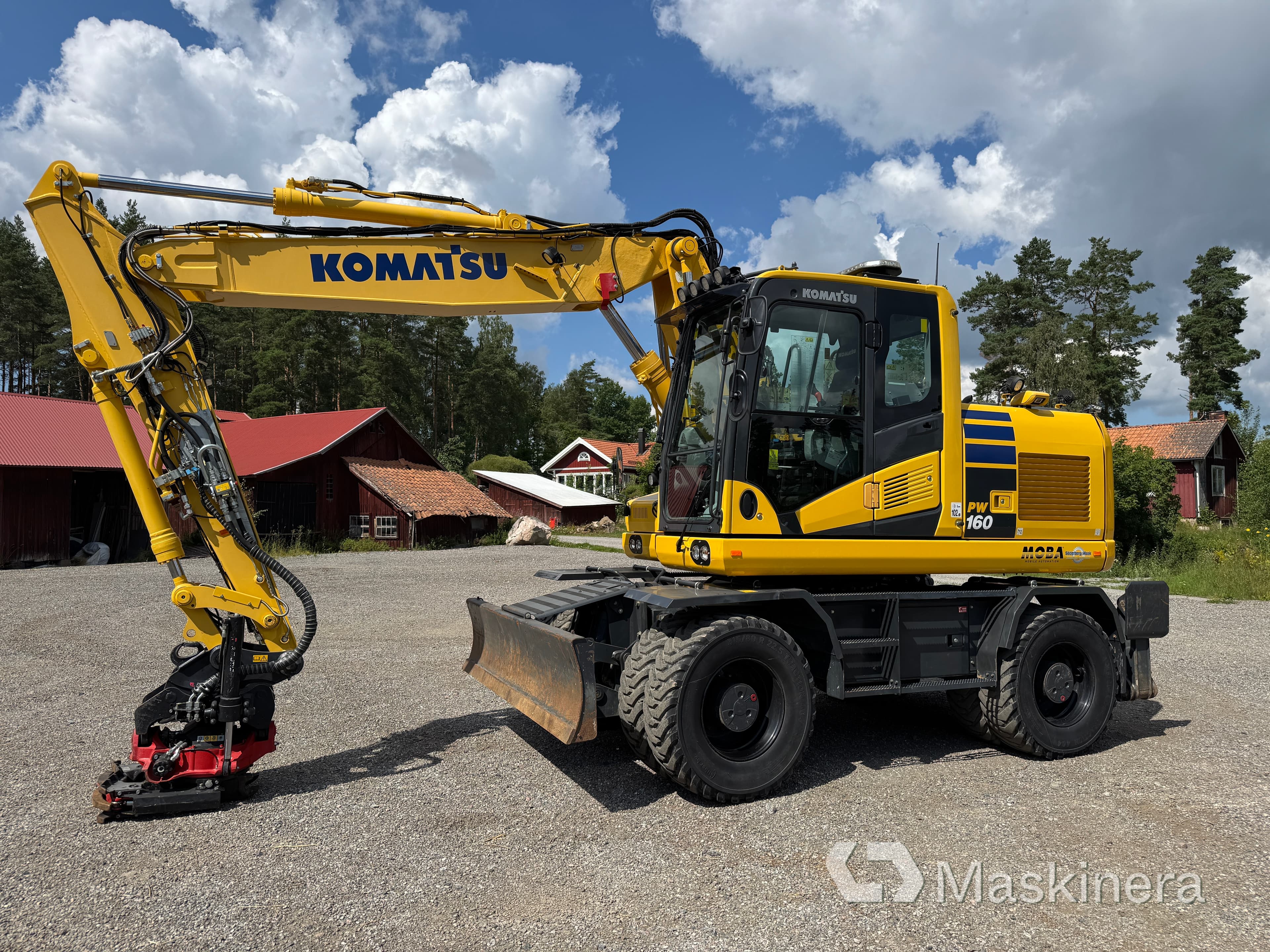 Hjulgrävare Komatsu PW160-11