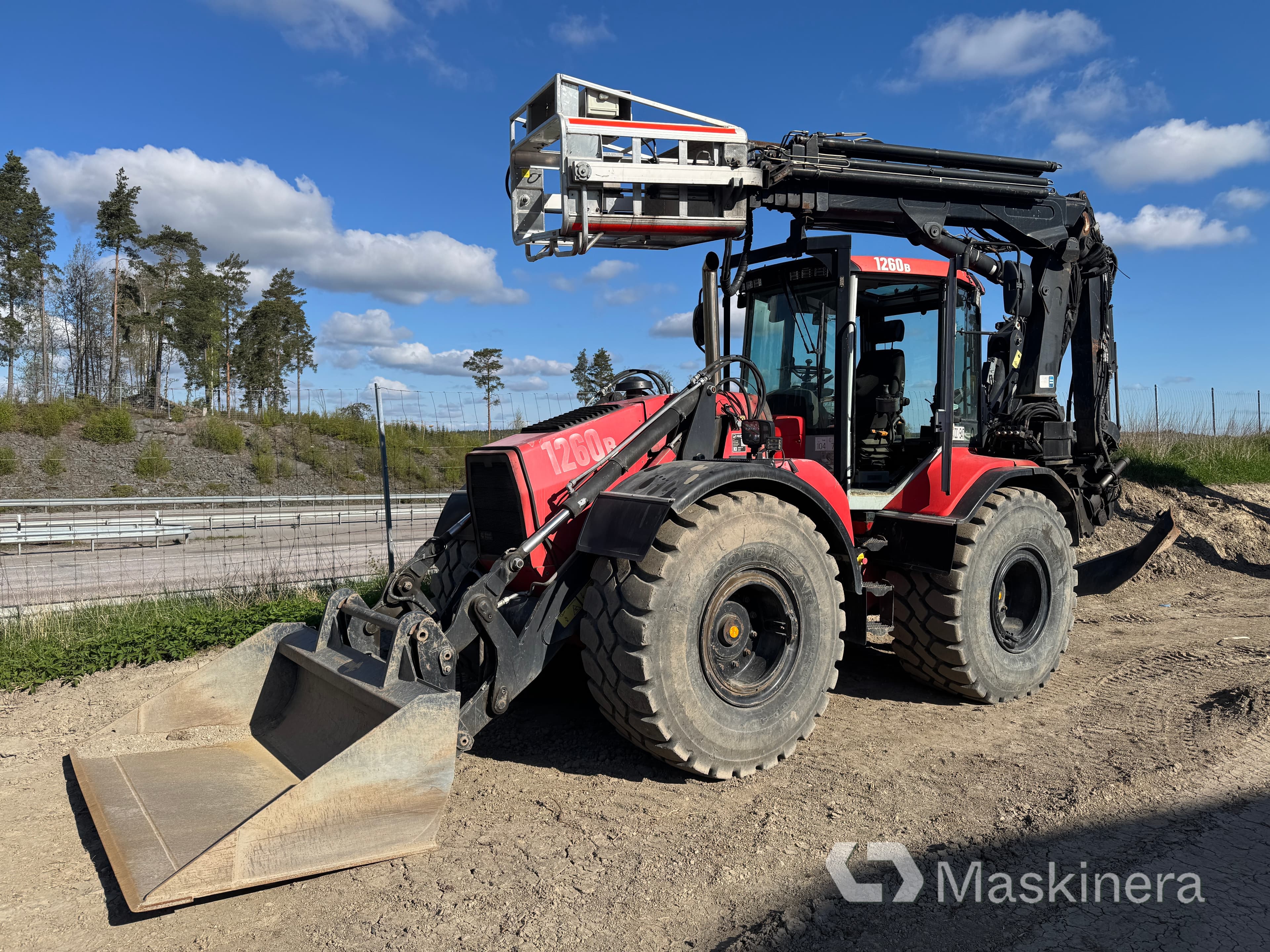 Grävlastare Huddig 1260B