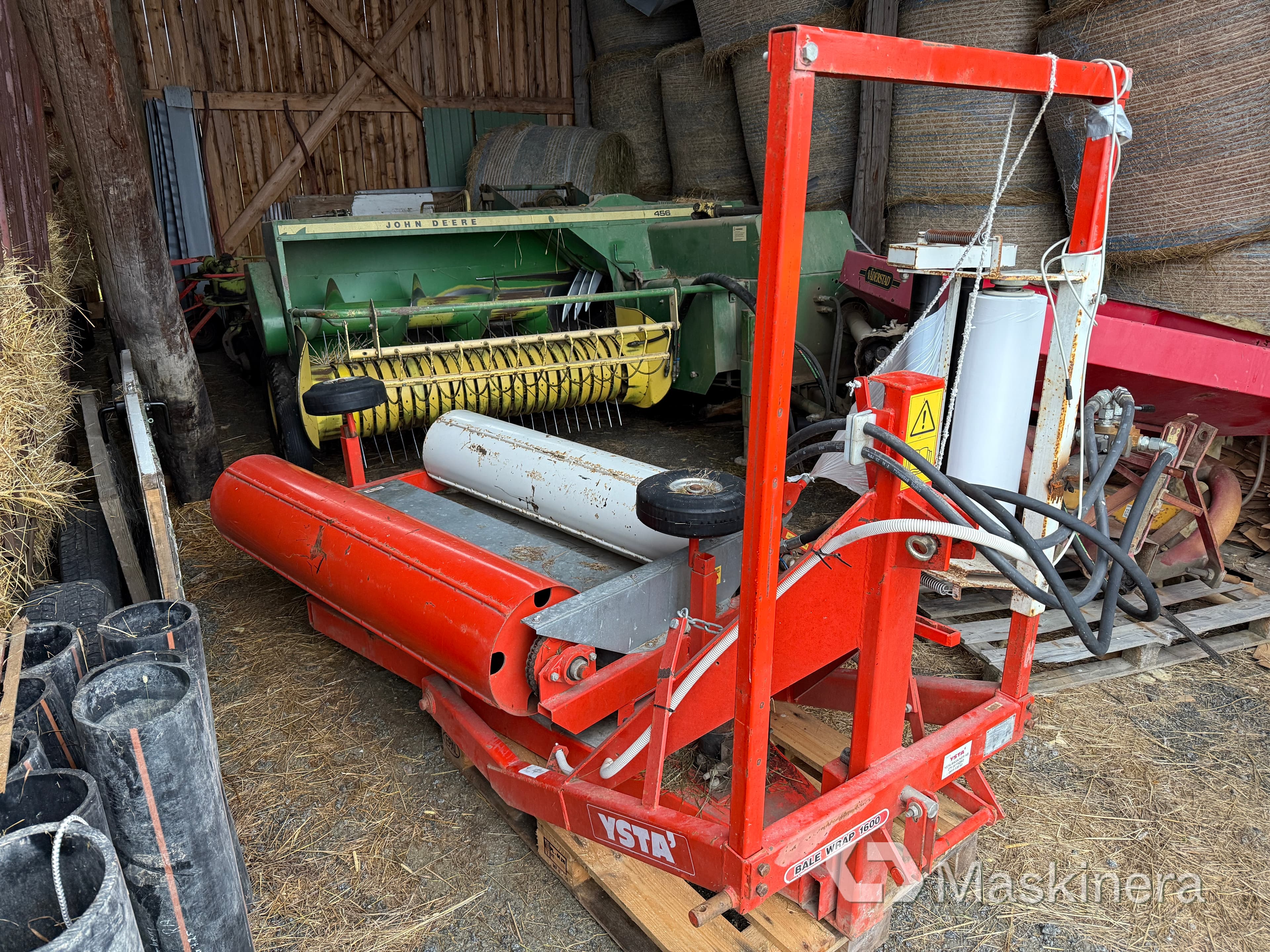 Inplastare Ysta Bale wrap 1600 med sidospakar