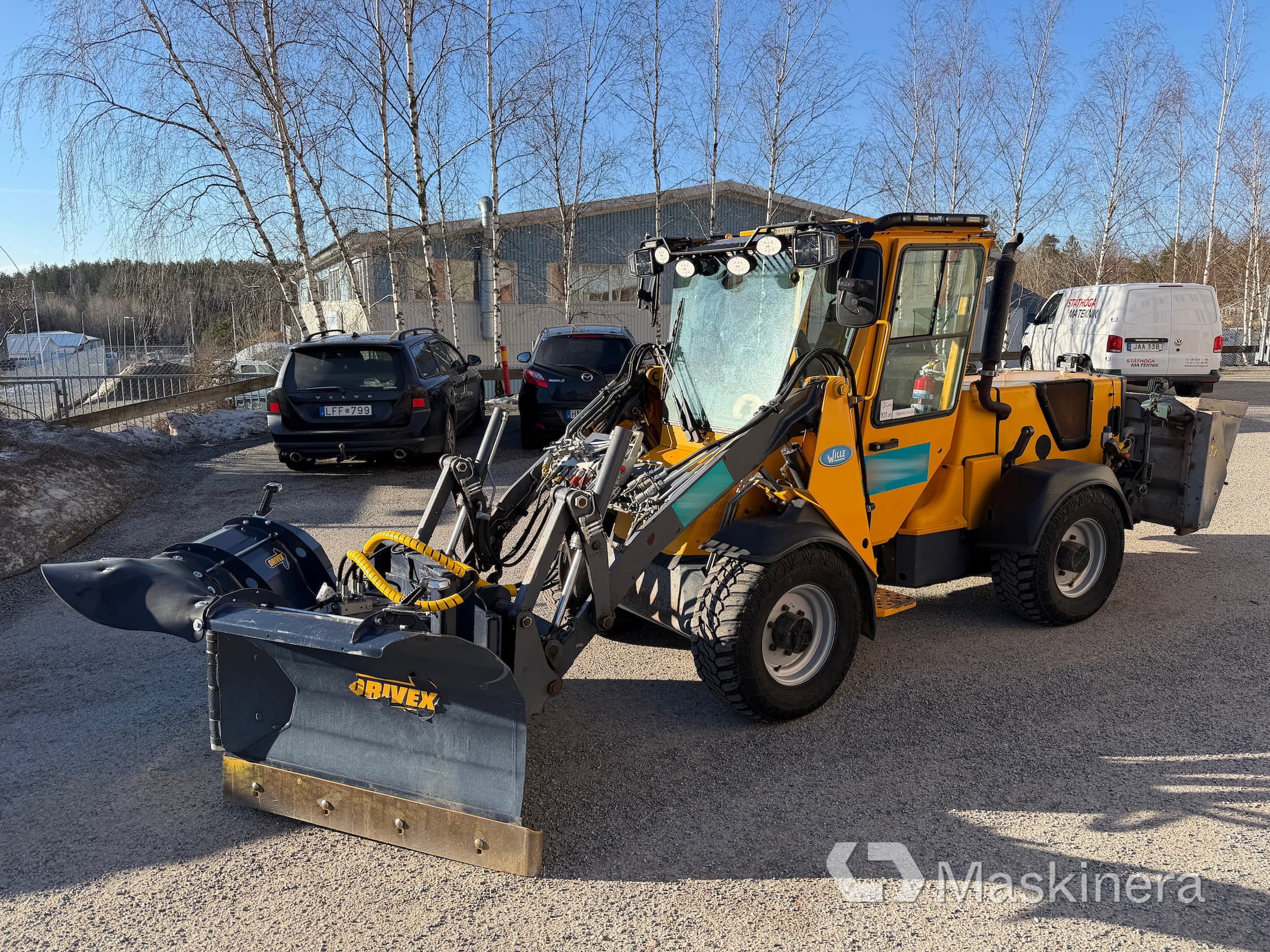 Redskapsbärare Wille 465-3B med tillbehör